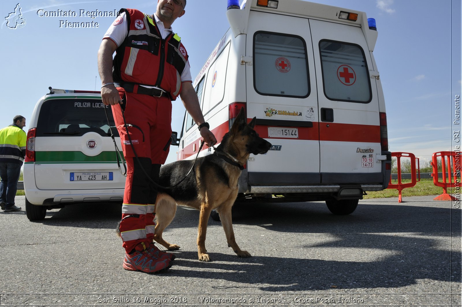 San Gillio 16 Maggio 2018 - "Volontariando si Impara" - Croce Rossa Italiana- Comitato Regionale del Piemonte