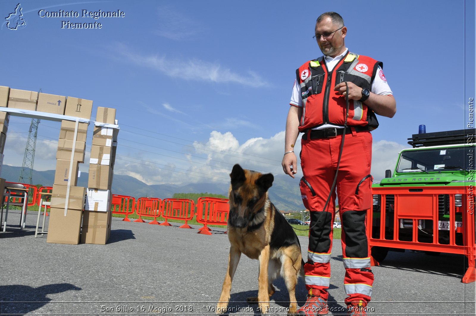 San Gillio 16 Maggio 2018 - "Volontariando si Impara" - Croce Rossa Italiana- Comitato Regionale del Piemonte