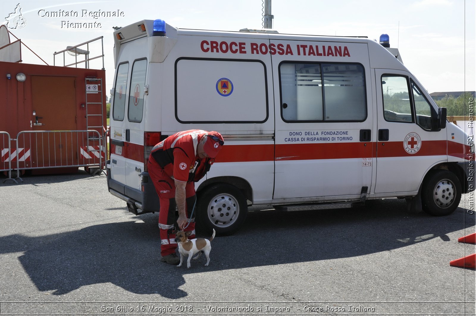 San Gillio 16 Maggio 2018 - "Volontariando si Impara" - Croce Rossa Italiana- Comitato Regionale del Piemonte