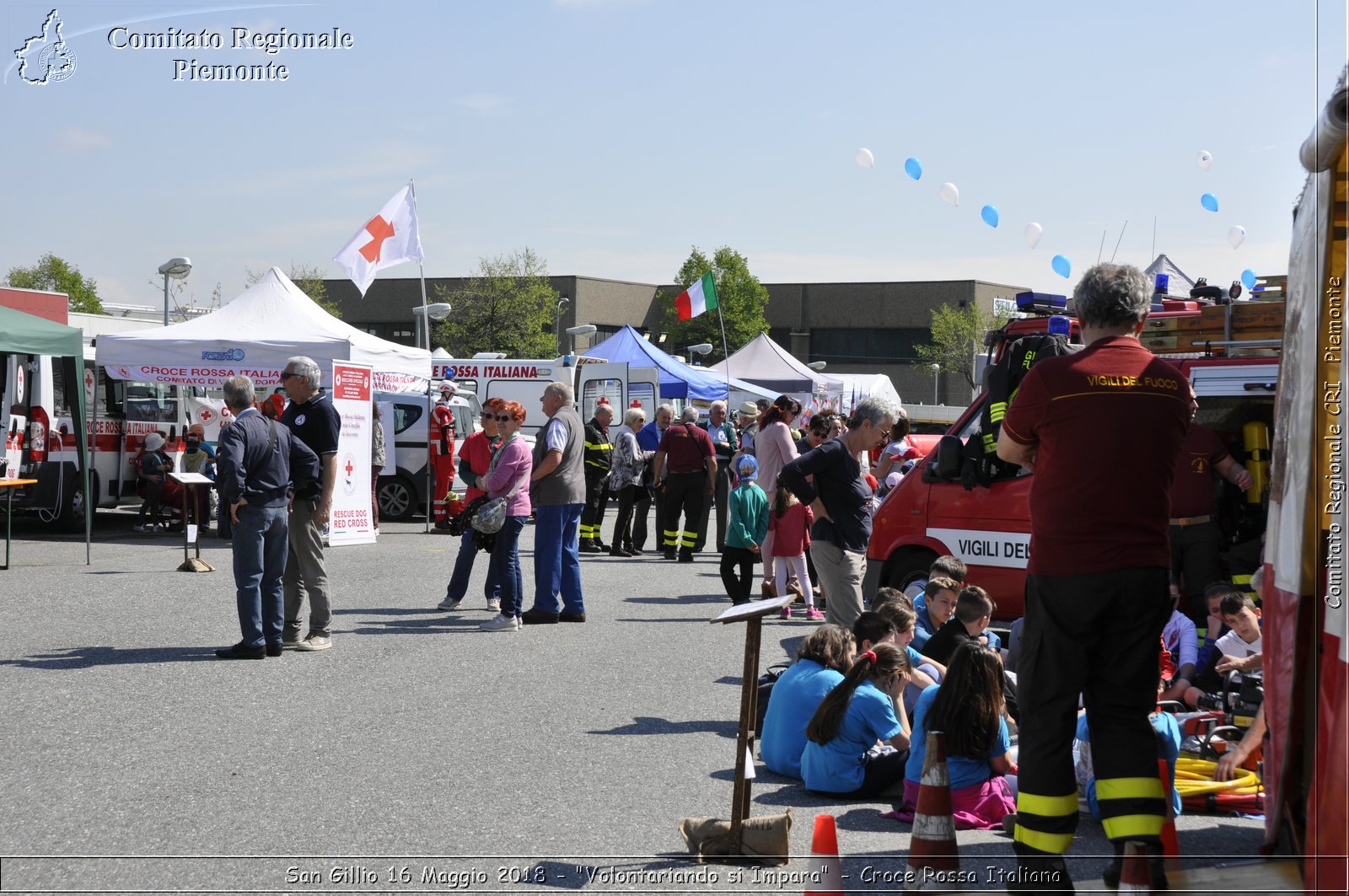 San Gillio 16 Maggio 2018 - "Volontariando si Impara" - Croce Rossa Italiana- Comitato Regionale del Piemonte