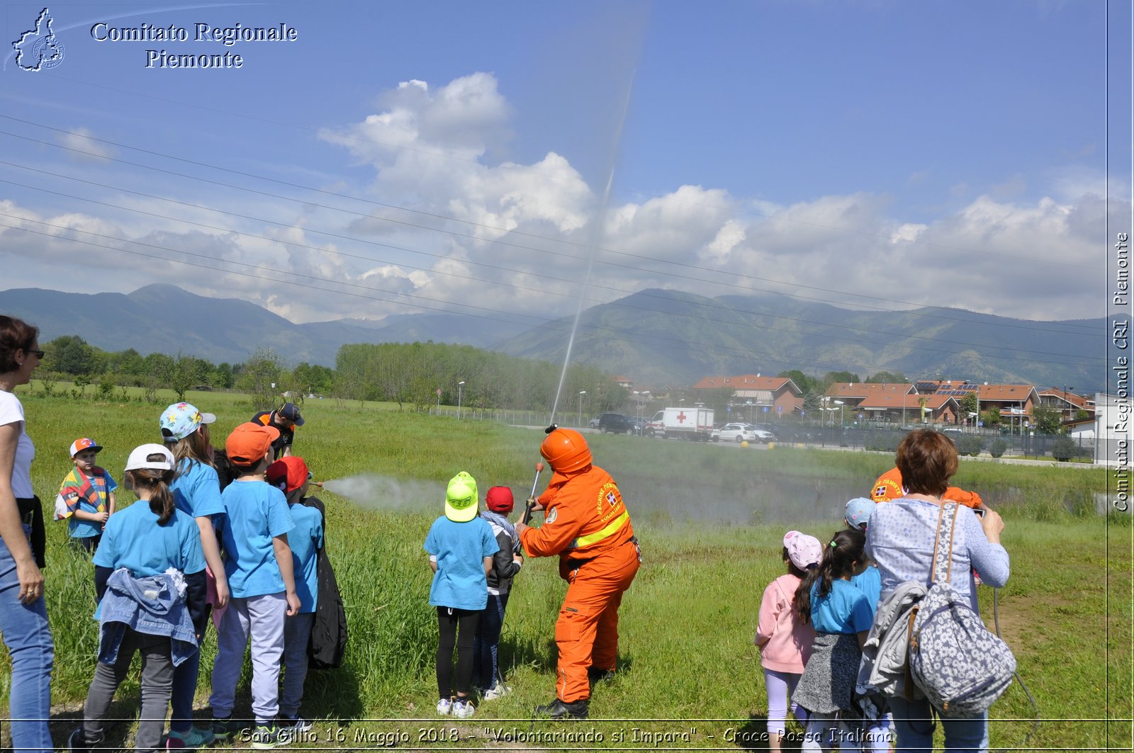 San Gillio 16 Maggio 2018 - "Volontariando si Impara" - Croce Rossa Italiana- Comitato Regionale del Piemonte