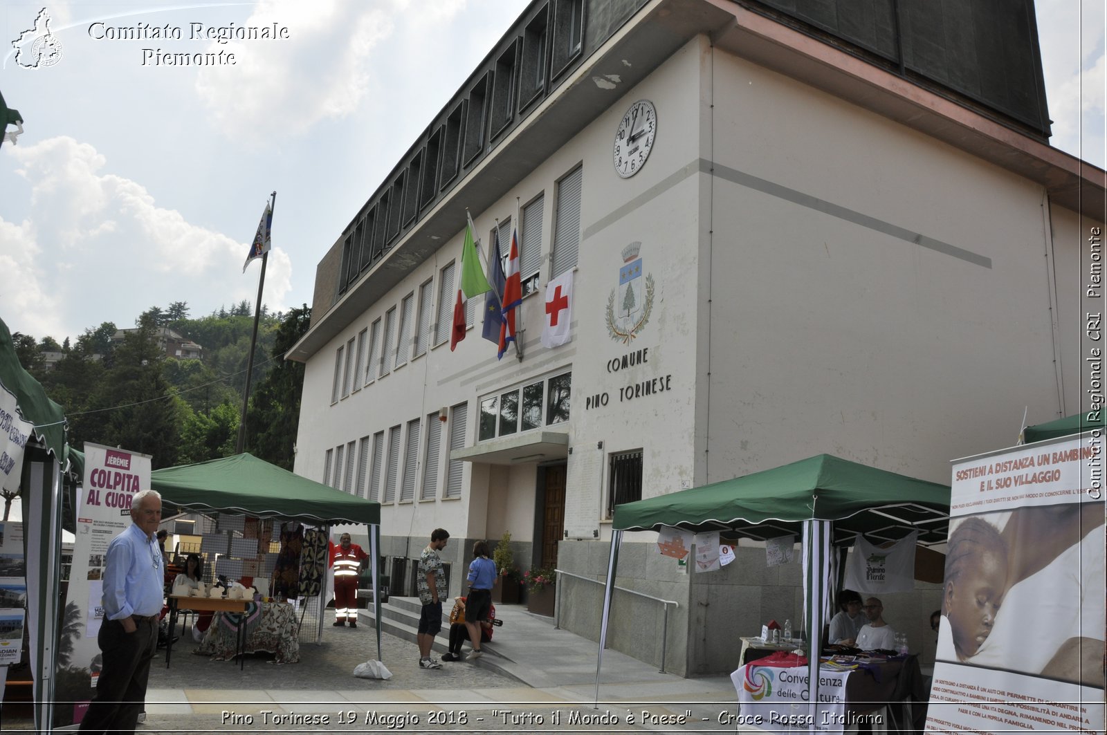 Pino Torinese 19 Maggio 2018 - "Tutto il Mondo  Paese" - Croce Rossa Italiana- Comitato Regionale del Piemonte