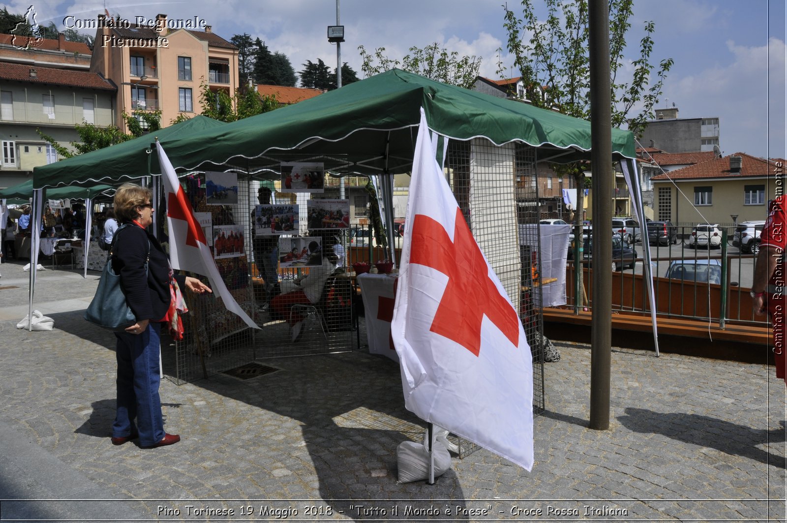 Pino Torinese 19 Maggio 2018 - "Tutto il Mondo  Paese" - Croce Rossa Italiana- Comitato Regionale del Piemonte