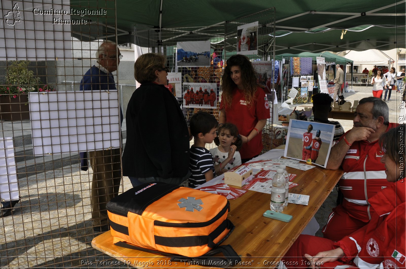 Pino Torinese 19 Maggio 2018 - "Tutto il Mondo  Paese" - Croce Rossa Italiana- Comitato Regionale del Piemonte