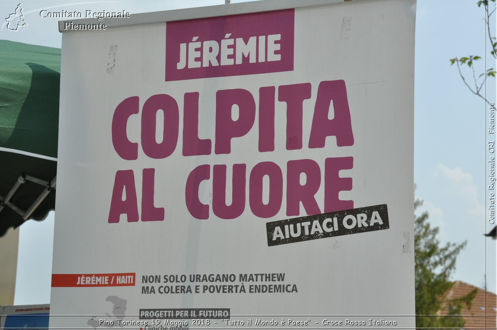 Pino Torinese 19 Maggio 2018 - "Tutto il Mondo  Paese" - Croce Rossa Italiana- Comitato Regionale del Piemonte