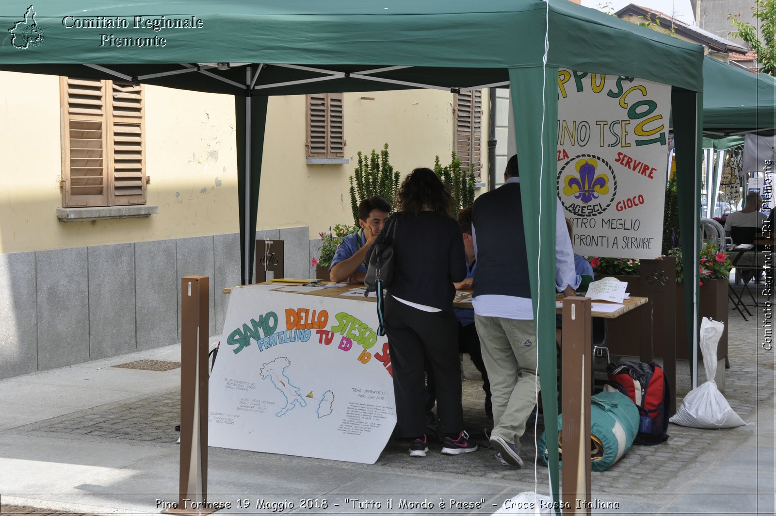 Pino Torinese 19 Maggio 2018 - "Tutto il Mondo  Paese" - Croce Rossa Italiana- Comitato Regionale del Piemonte