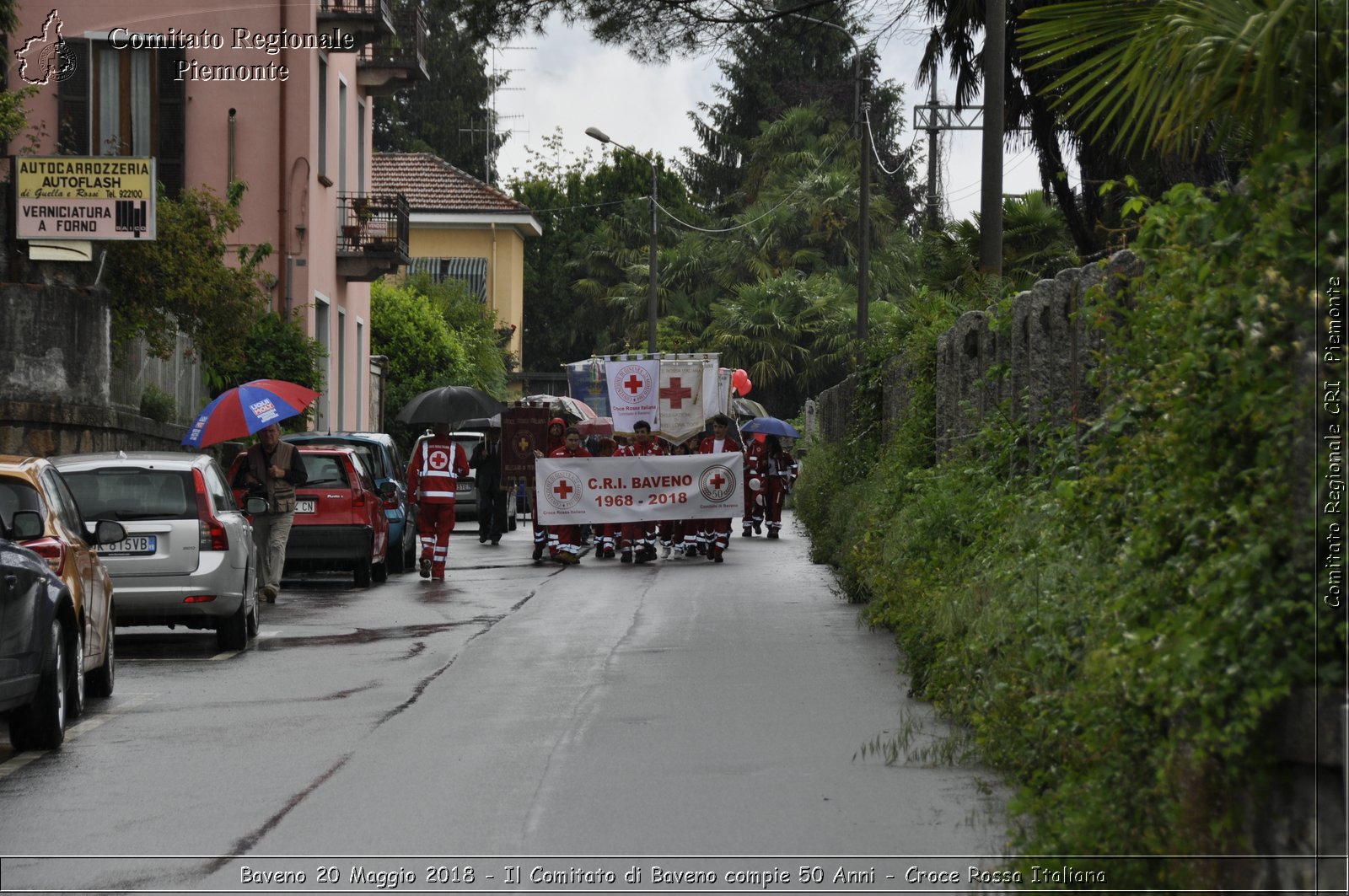 Baveno 20 Maggio 2018 - Il Comitato di Baveno compie 50 Anni - Croce Rossa Italiana- Comitato Regionale del Piemonte