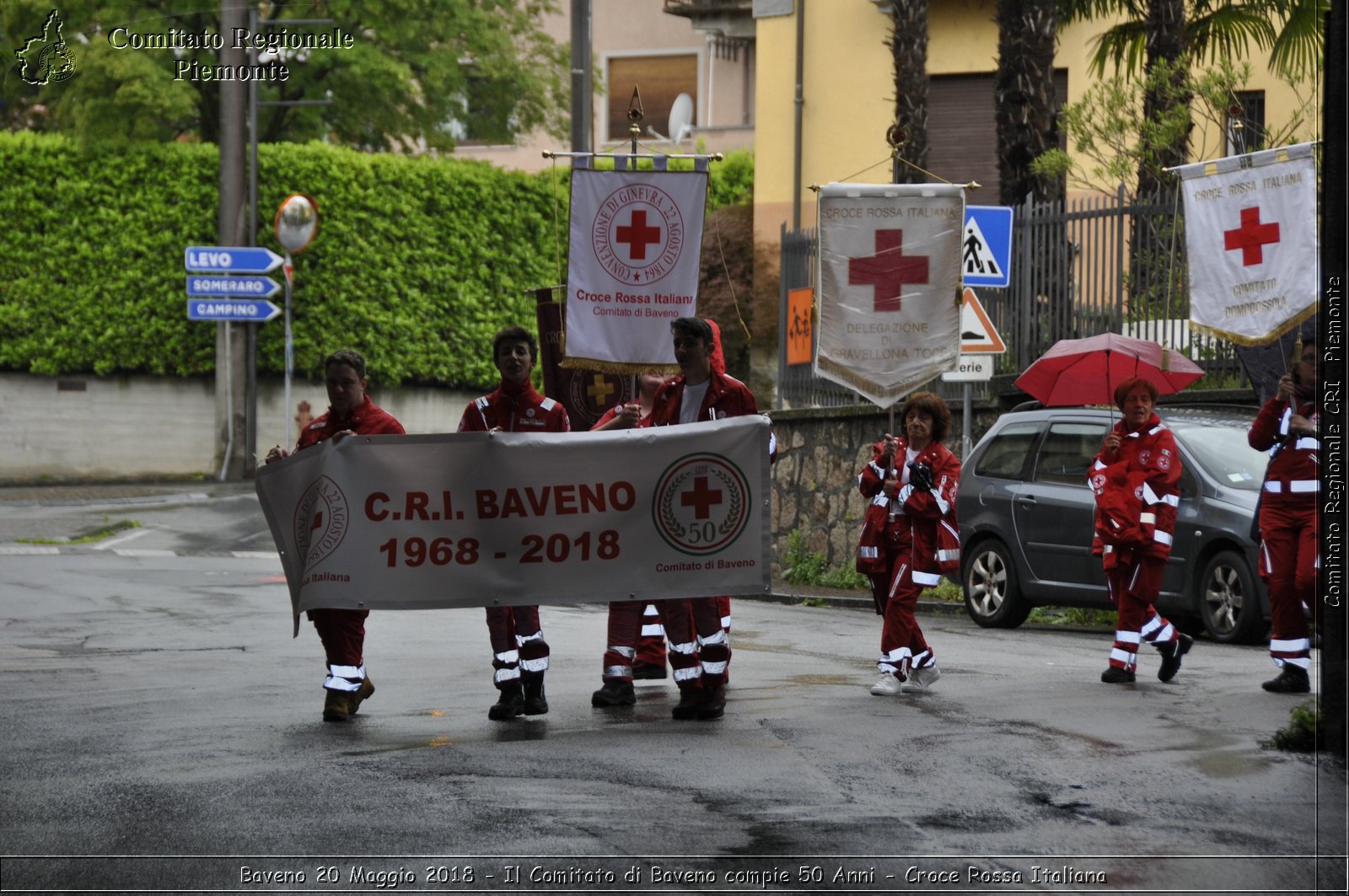 Baveno 20 Maggio 2018 - Il Comitato di Baveno compie 50 Anni - Croce Rossa Italiana- Comitato Regionale del Piemonte