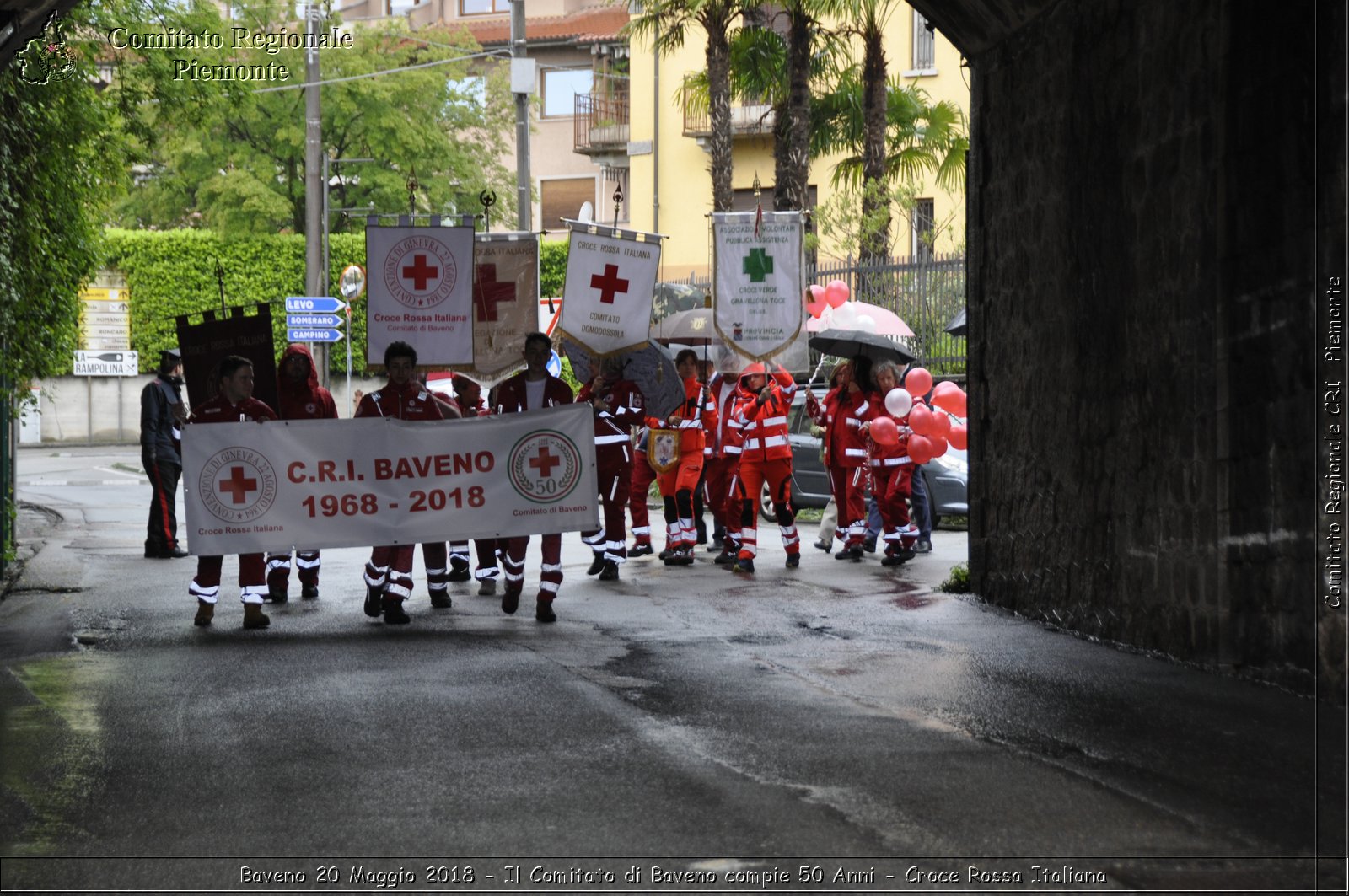 Baveno 20 Maggio 2018 - Il Comitato di Baveno compie 50 Anni - Croce Rossa Italiana- Comitato Regionale del Piemonte