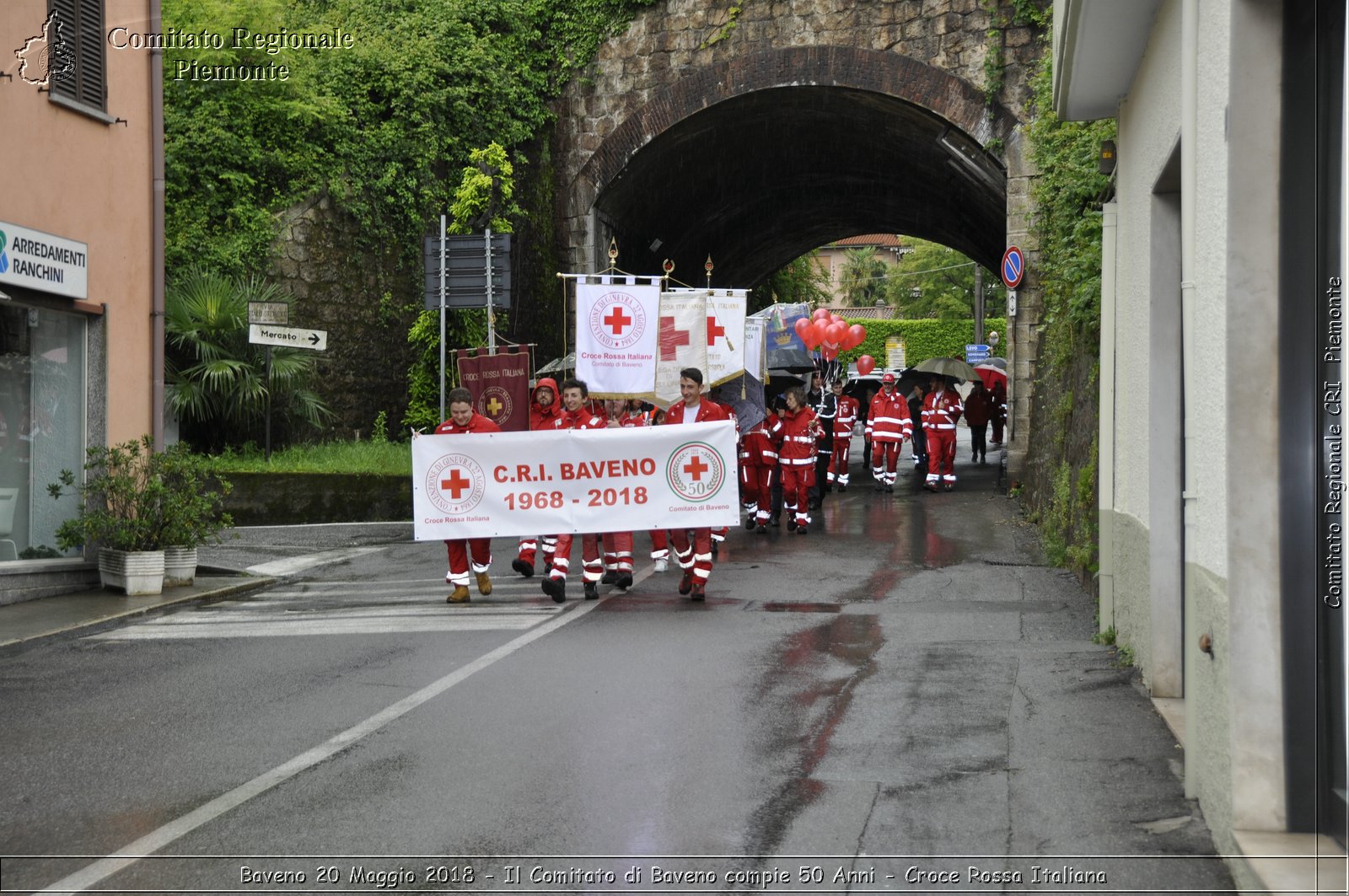 Baveno 20 Maggio 2018 - Il Comitato di Baveno compie 50 Anni - Croce Rossa Italiana- Comitato Regionale del Piemonte