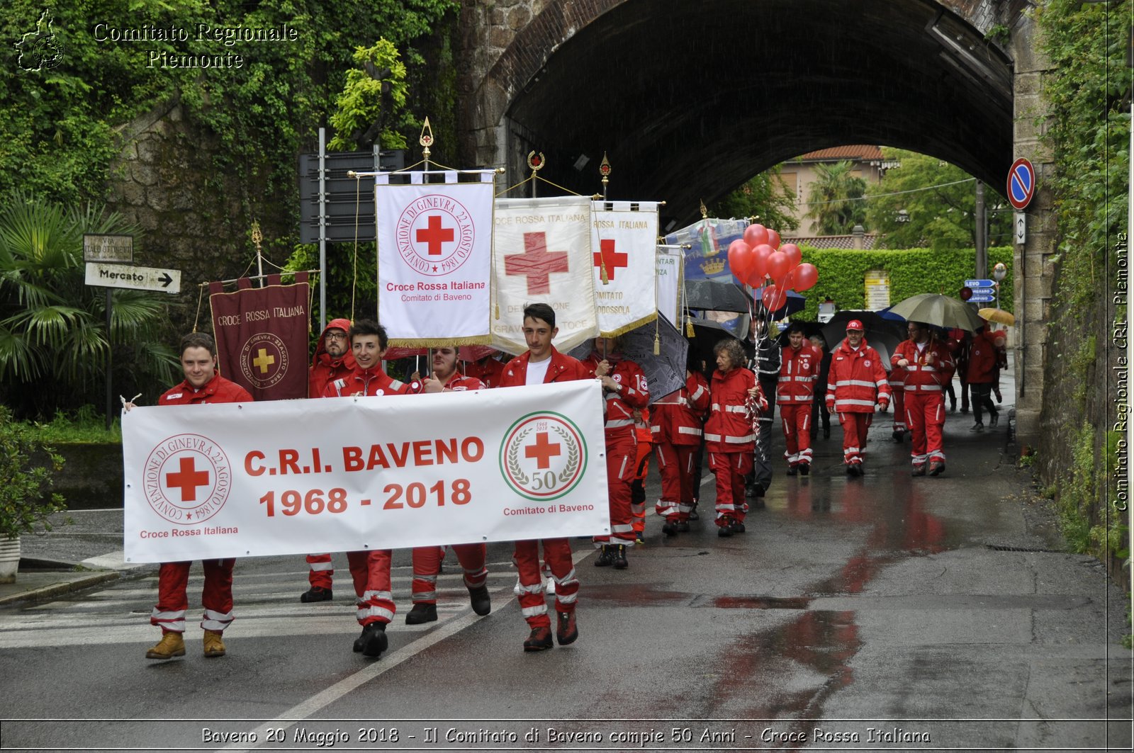 Baveno 20 Maggio 2018 - Il Comitato di Baveno compie 50 Anni - Croce Rossa Italiana- Comitato Regionale del Piemonte