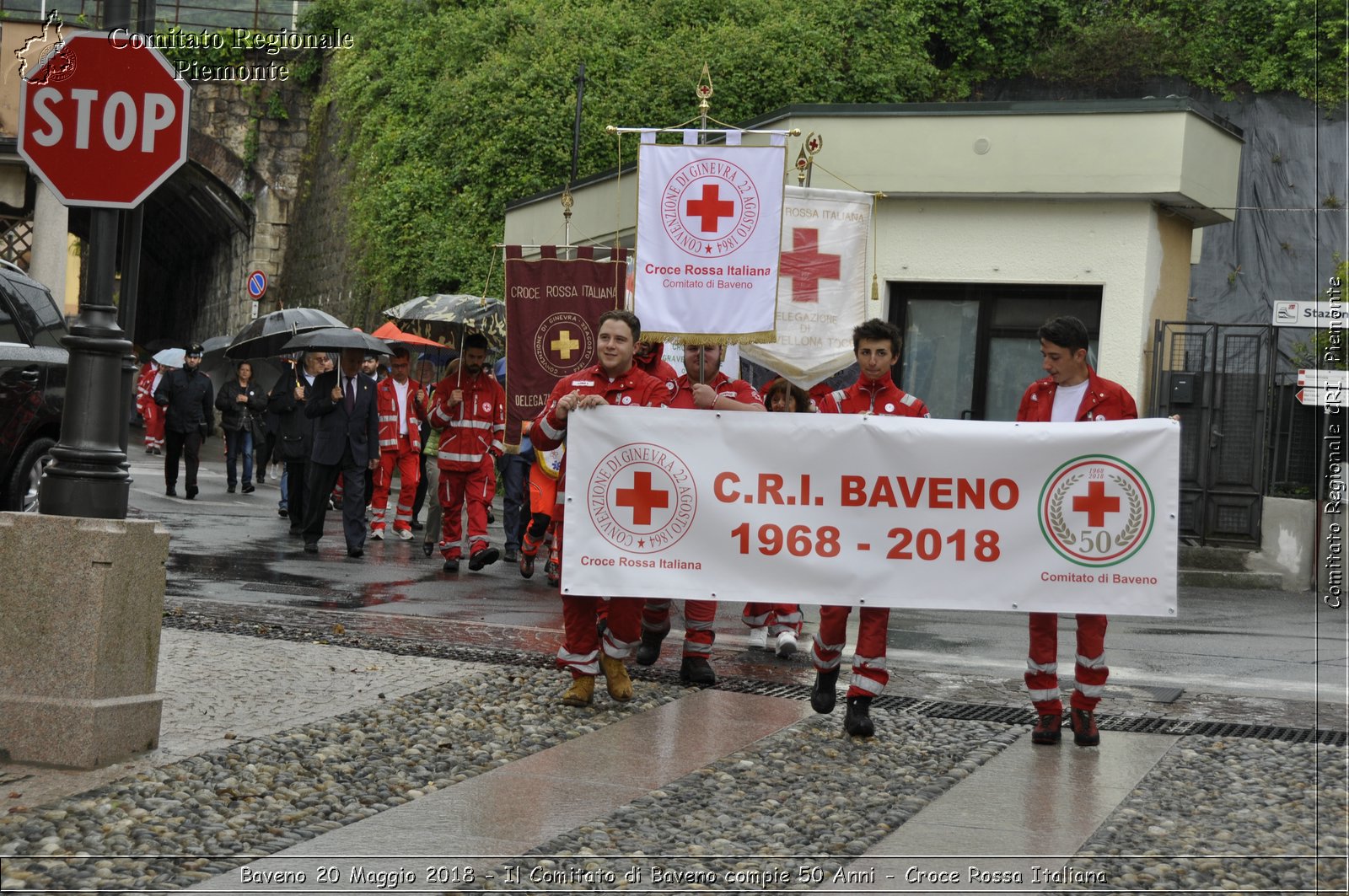 Baveno 20 Maggio 2018 - Il Comitato di Baveno compie 50 Anni - Croce Rossa Italiana- Comitato Regionale del Piemonte