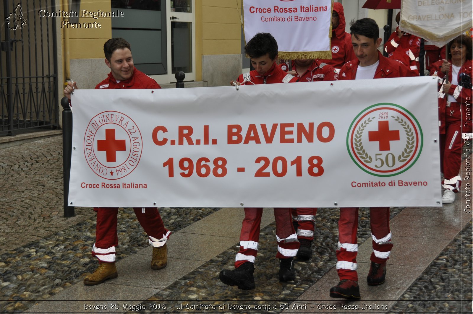 Baveno 20 Maggio 2018 - Il Comitato di Baveno compie 50 Anni - Croce Rossa Italiana- Comitato Regionale del Piemonte