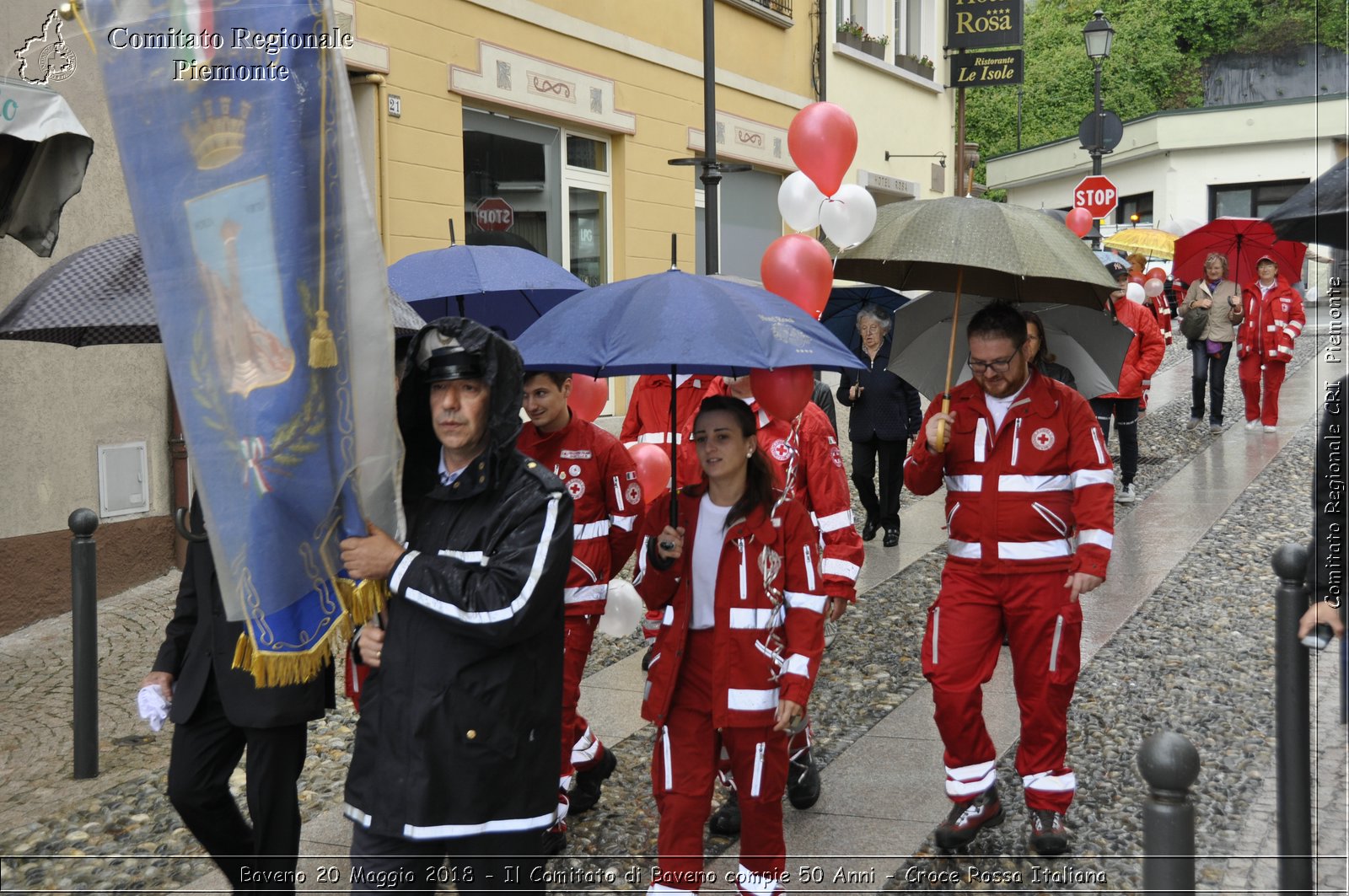 Baveno 20 Maggio 2018 - Il Comitato di Baveno compie 50 Anni - Croce Rossa Italiana- Comitato Regionale del Piemonte