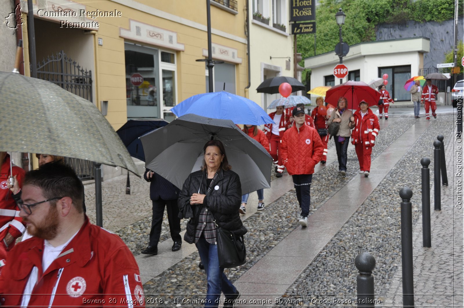 Baveno 20 Maggio 2018 - Il Comitato di Baveno compie 50 Anni - Croce Rossa Italiana- Comitato Regionale del Piemonte