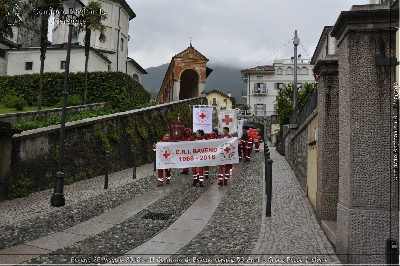 Baveno 20 Maggio 2018 - Il Comitato di Baveno compie 50 Anni - Croce Rossa Italiana- Comitato Regionale del Piemonte