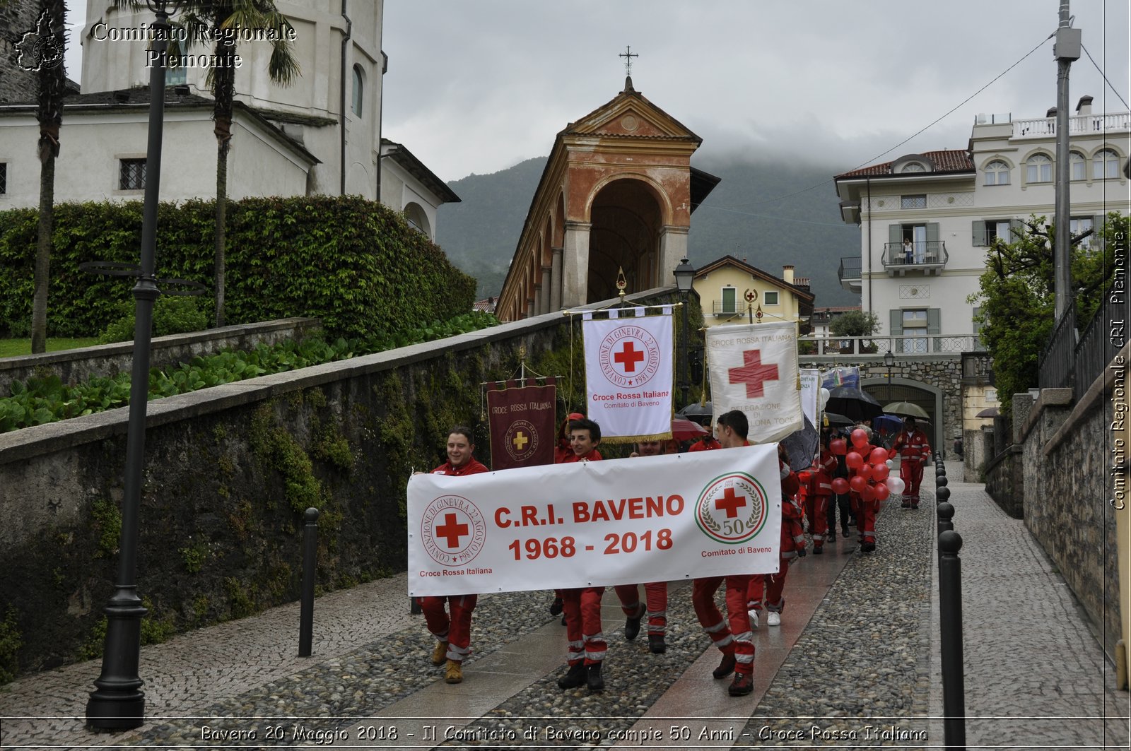 Baveno 20 Maggio 2018 - Il Comitato di Baveno compie 50 Anni - Croce Rossa Italiana- Comitato Regionale del Piemonte