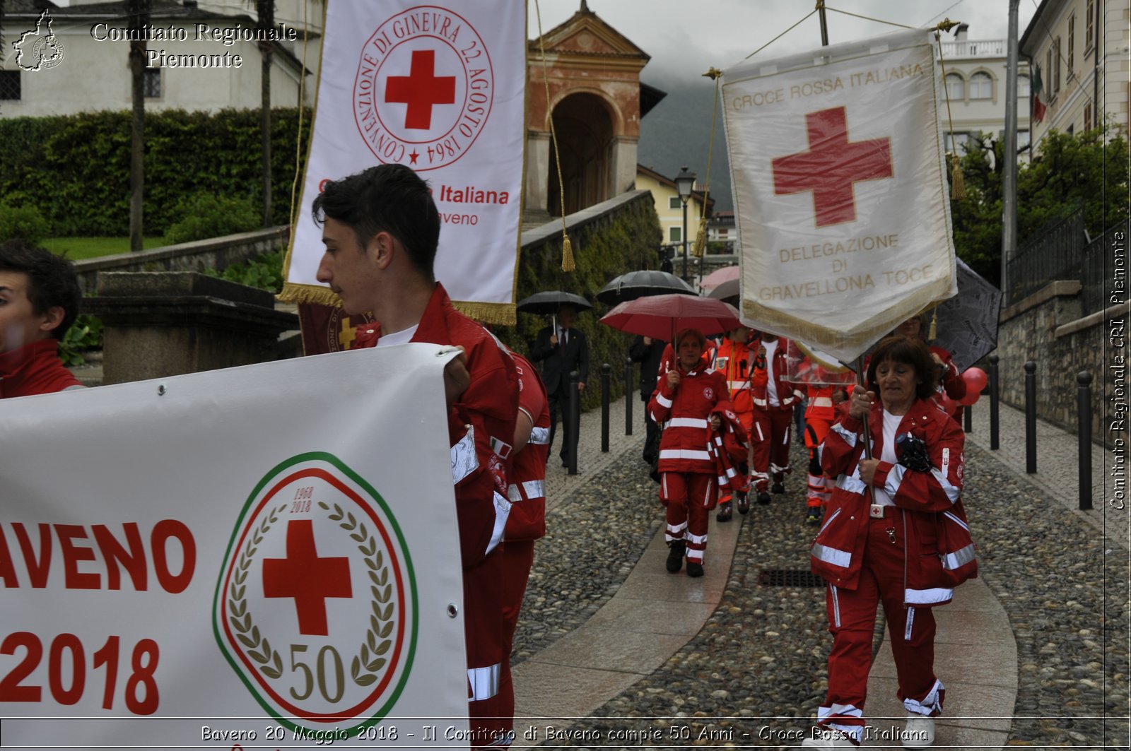 Baveno 20 Maggio 2018 - Il Comitato di Baveno compie 50 Anni - Croce Rossa Italiana- Comitato Regionale del Piemonte