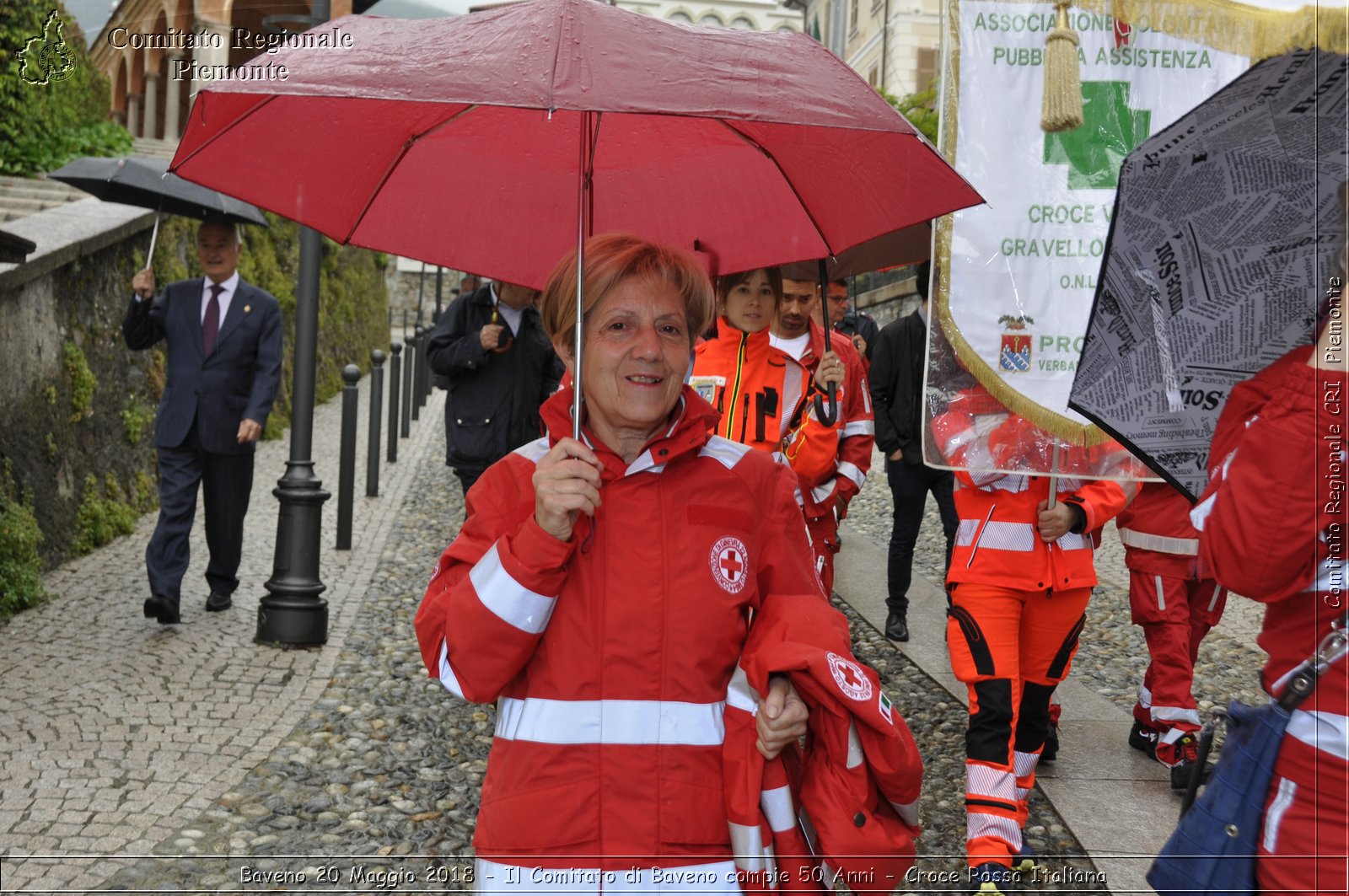 Baveno 20 Maggio 2018 - Il Comitato di Baveno compie 50 Anni - Croce Rossa Italiana- Comitato Regionale del Piemonte