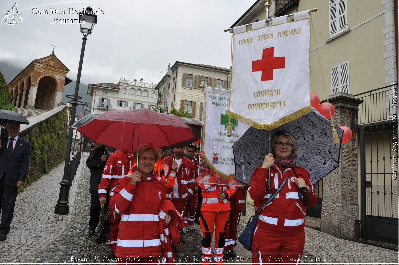 Baveno 20 Maggio 2018 - Il Comitato di Baveno compie 50 Anni - Croce Rossa Italiana- Comitato Regionale del Piemonte