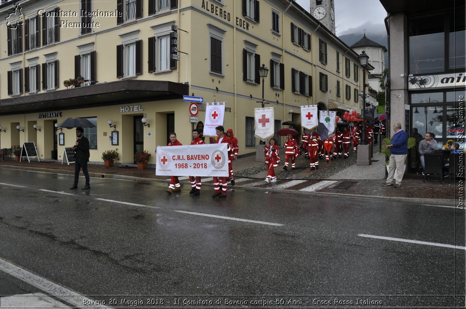 Baveno 20 Maggio 2018 - Il Comitato di Baveno compie 50 Anni - Croce Rossa Italiana- Comitato Regionale del Piemonte