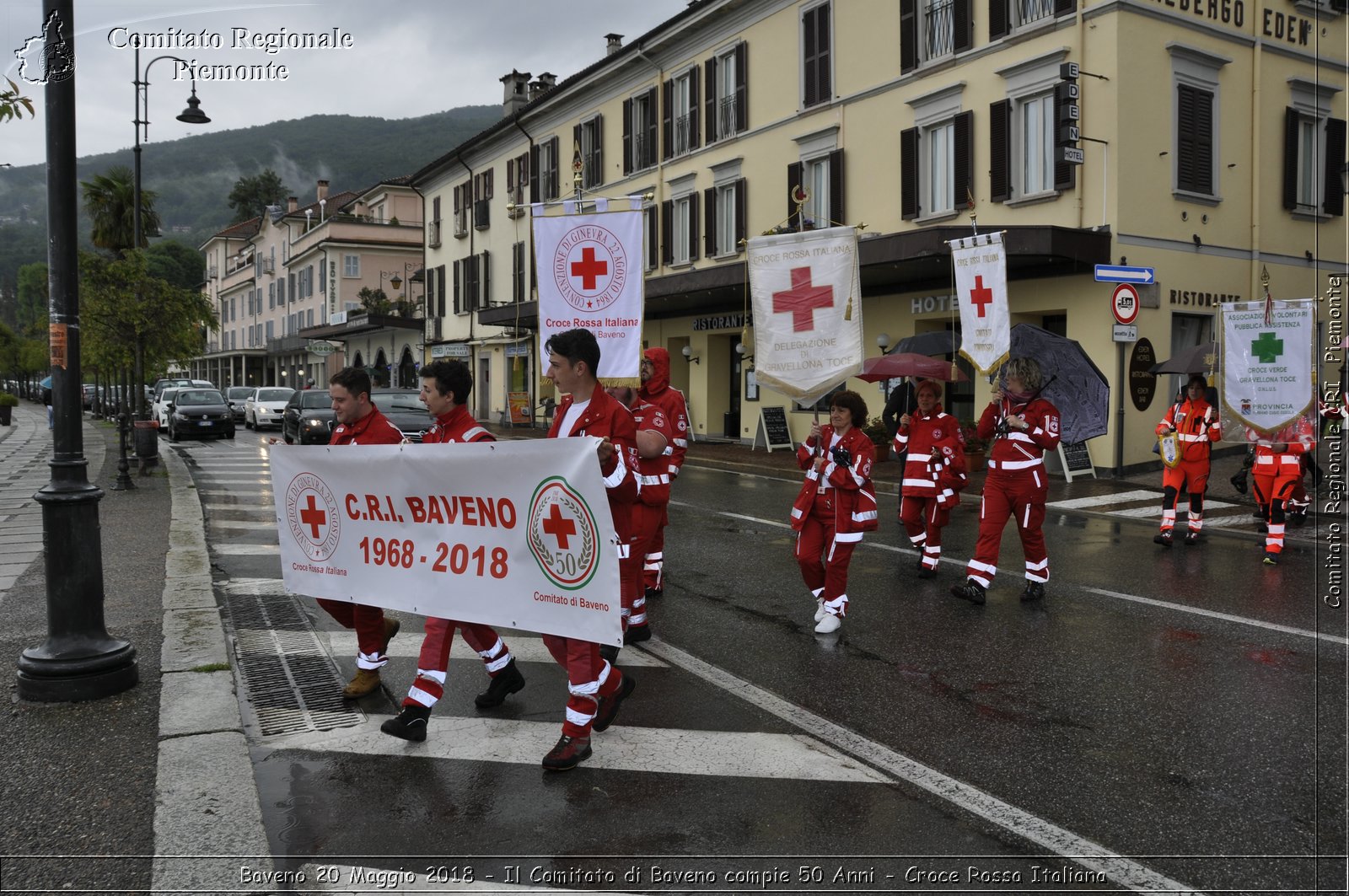 Baveno 20 Maggio 2018 - Il Comitato di Baveno compie 50 Anni - Croce Rossa Italiana- Comitato Regionale del Piemonte