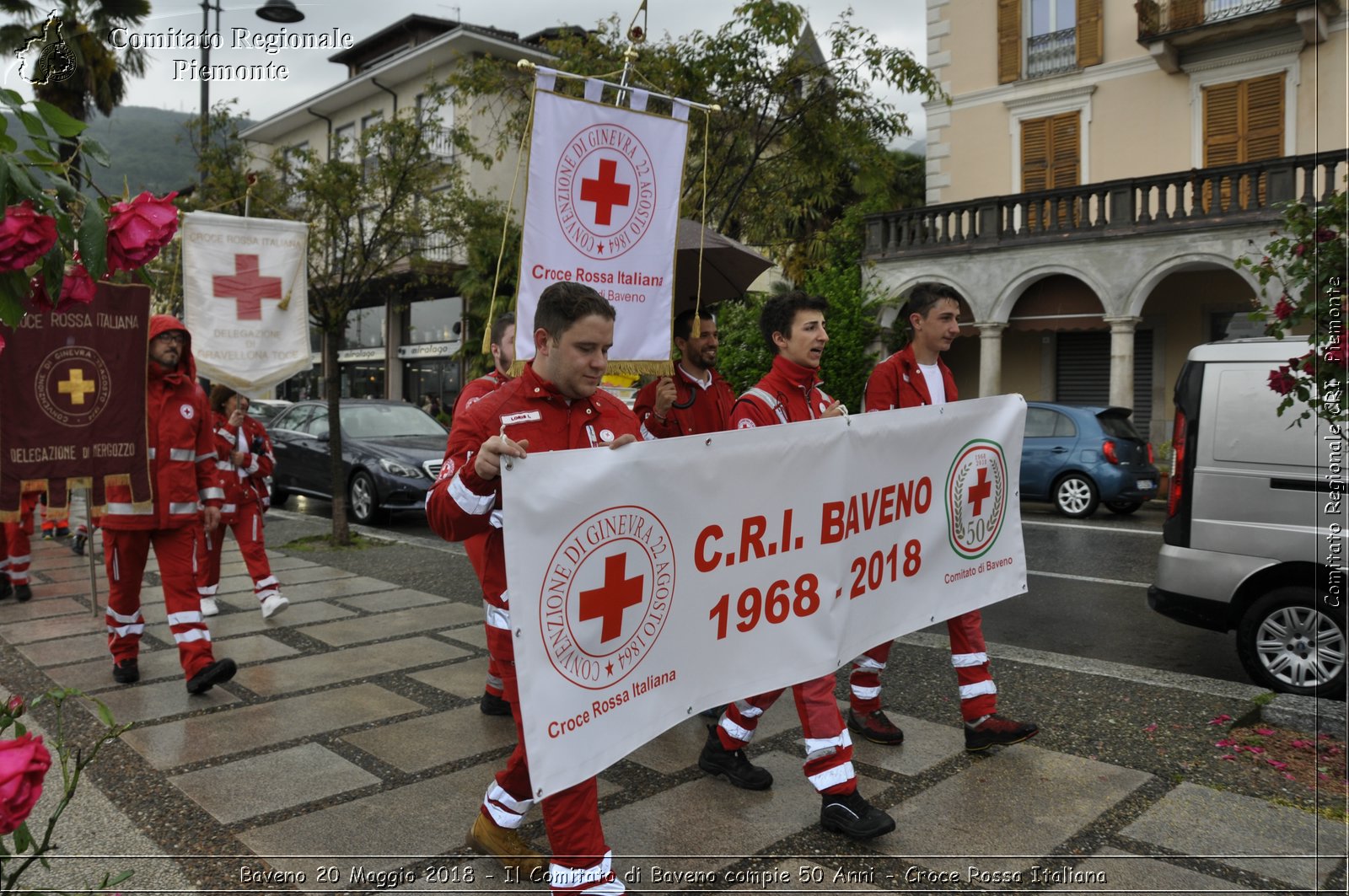 Baveno 20 Maggio 2018 - Il Comitato di Baveno compie 50 Anni - Croce Rossa Italiana- Comitato Regionale del Piemonte