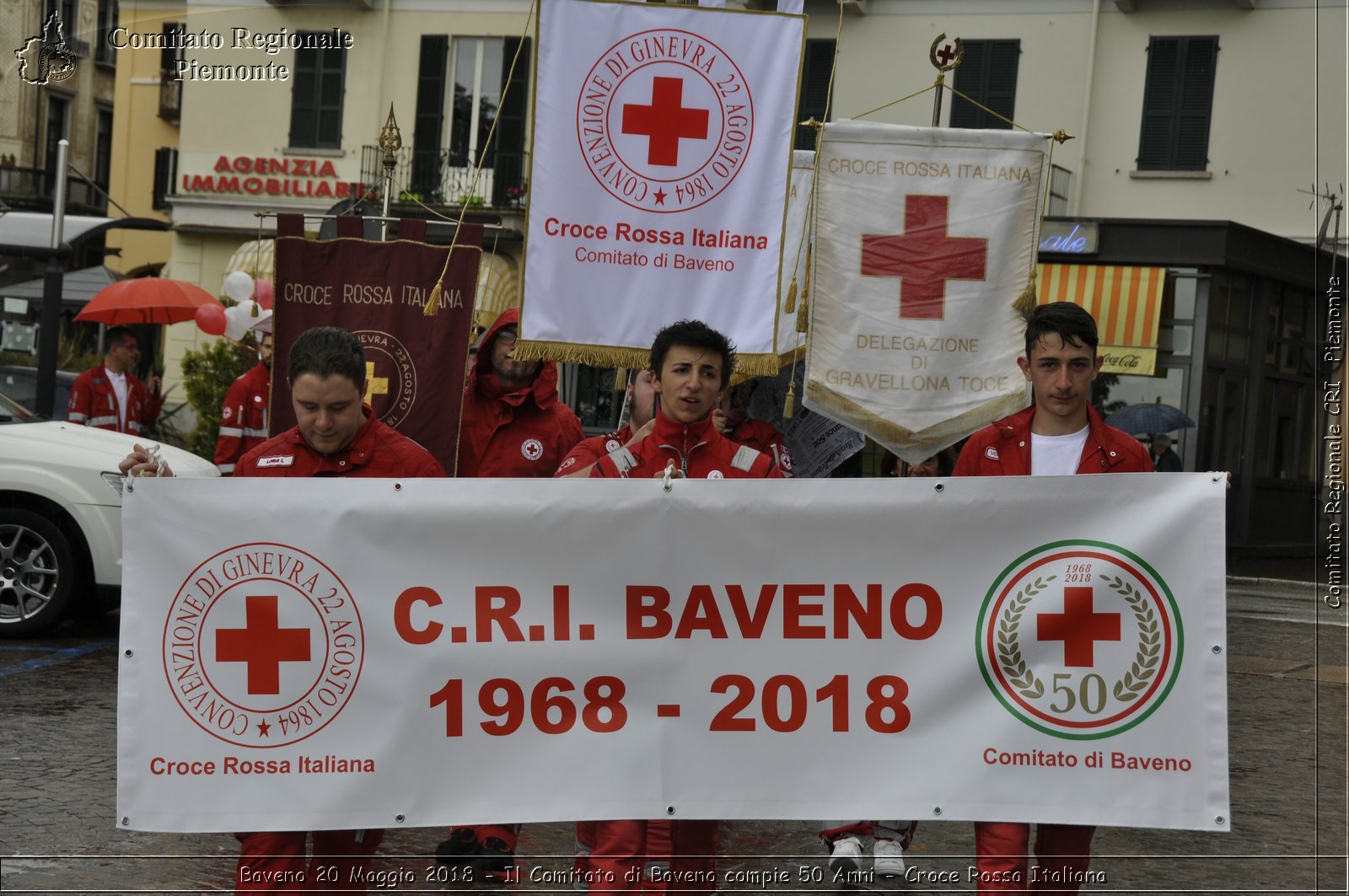 Baveno 20 Maggio 2018 - Il Comitato di Baveno compie 50 Anni - Croce Rossa Italiana- Comitato Regionale del Piemonte