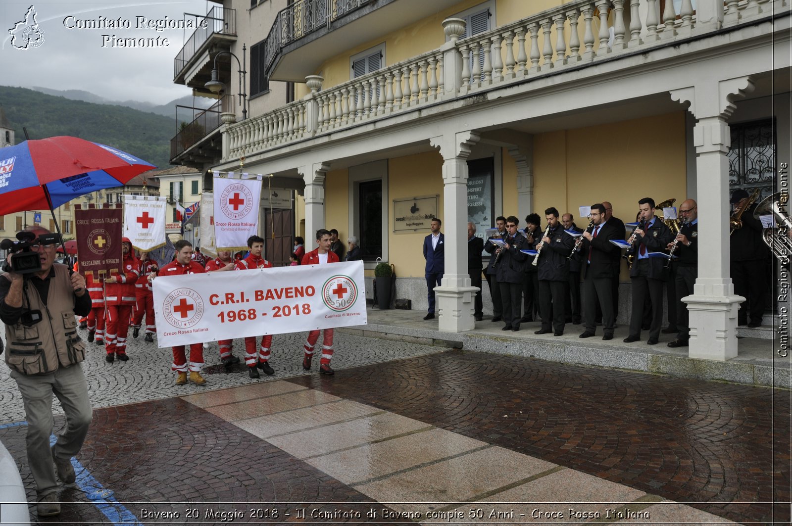 Baveno 20 Maggio 2018 - Il Comitato di Baveno compie 50 Anni - Croce Rossa Italiana- Comitato Regionale del Piemonte