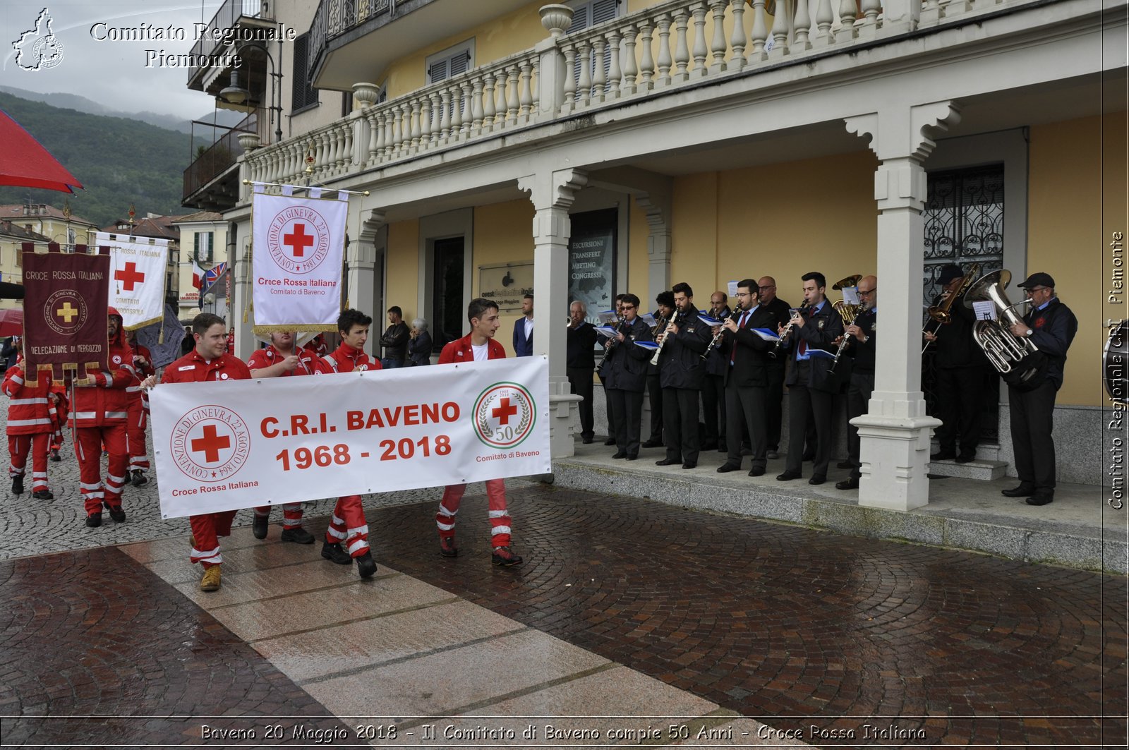 Baveno 20 Maggio 2018 - Il Comitato di Baveno compie 50 Anni - Croce Rossa Italiana- Comitato Regionale del Piemonte