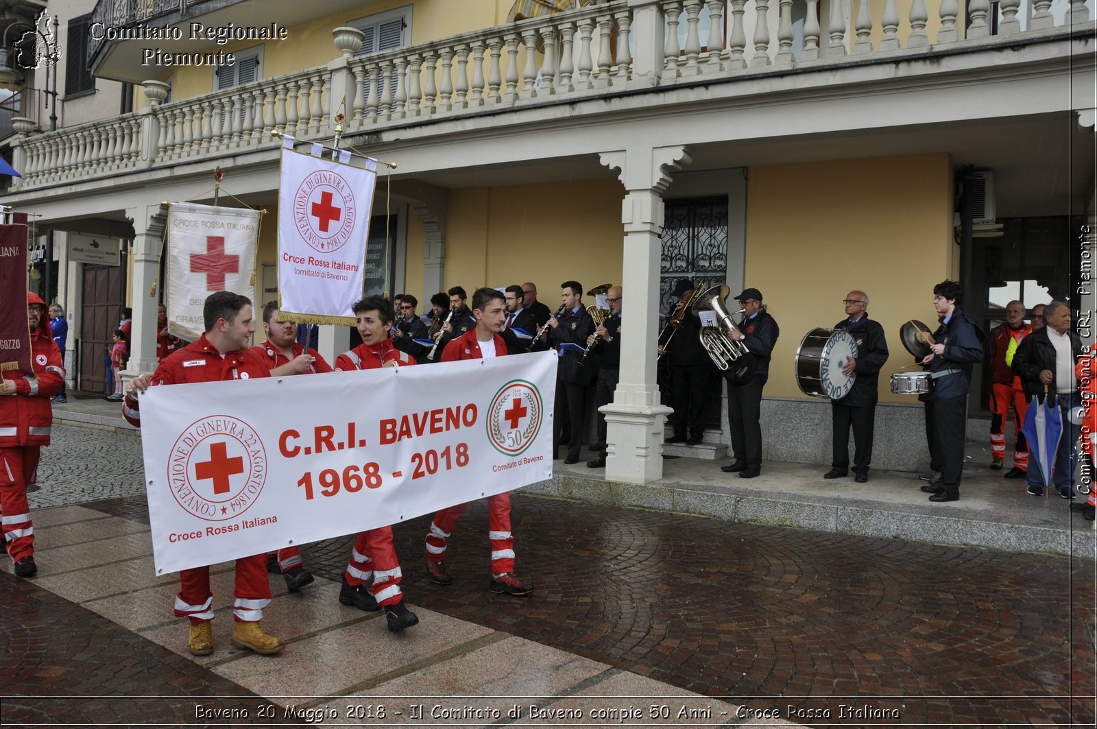 Baveno 20 Maggio 2018 - Il Comitato di Baveno compie 50 Anni - Croce Rossa Italiana- Comitato Regionale del Piemonte