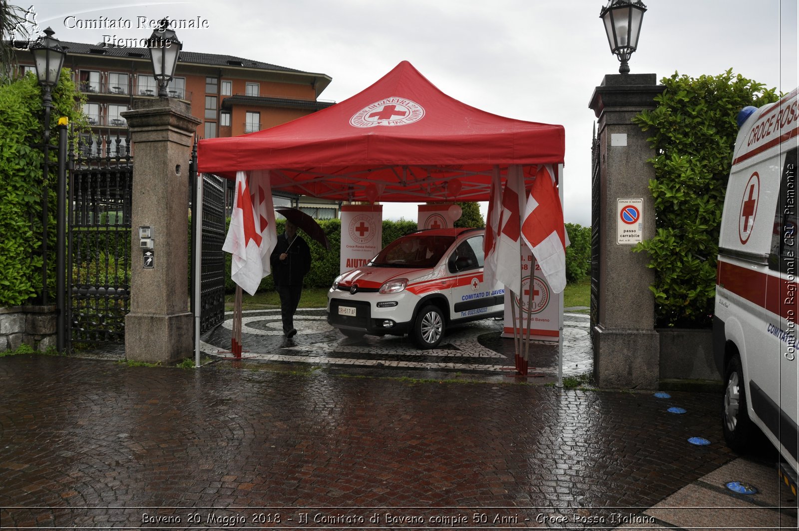 Baveno 20 Maggio 2018 - Il Comitato di Baveno compie 50 Anni - Croce Rossa Italiana- Comitato Regionale del Piemonte