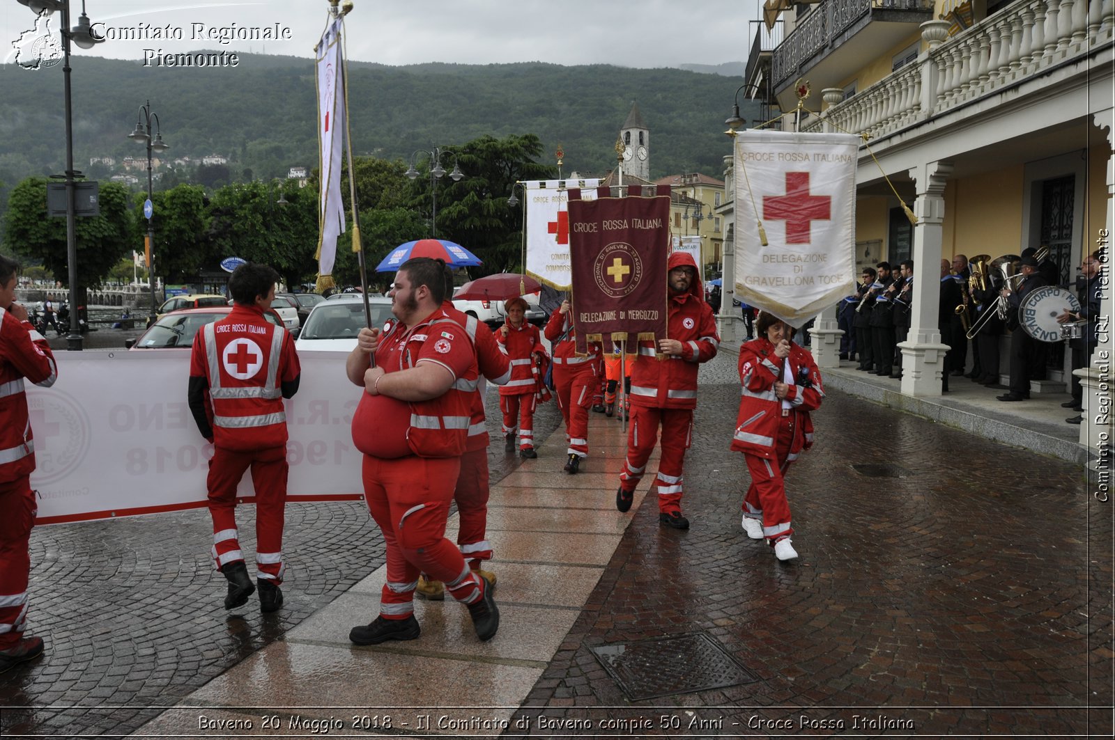 Baveno 20 Maggio 2018 - Il Comitato di Baveno compie 50 Anni - Croce Rossa Italiana- Comitato Regionale del Piemonte