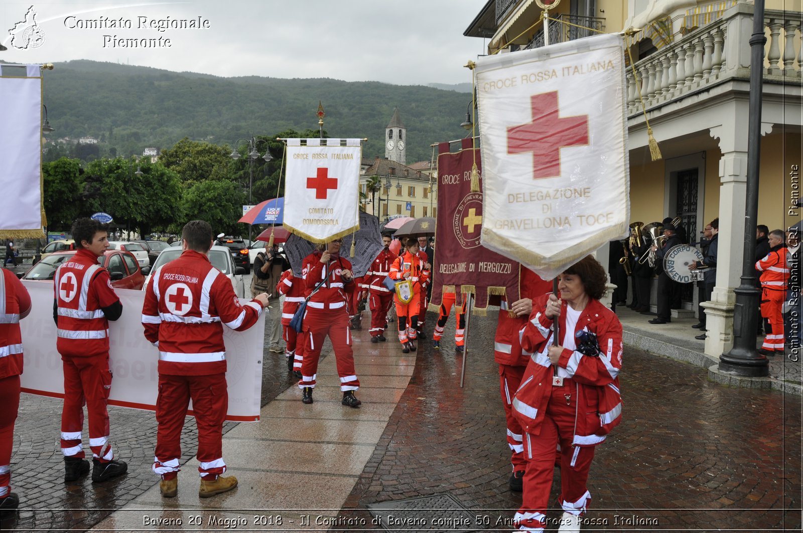 Baveno 20 Maggio 2018 - Il Comitato di Baveno compie 50 Anni - Croce Rossa Italiana- Comitato Regionale del Piemonte