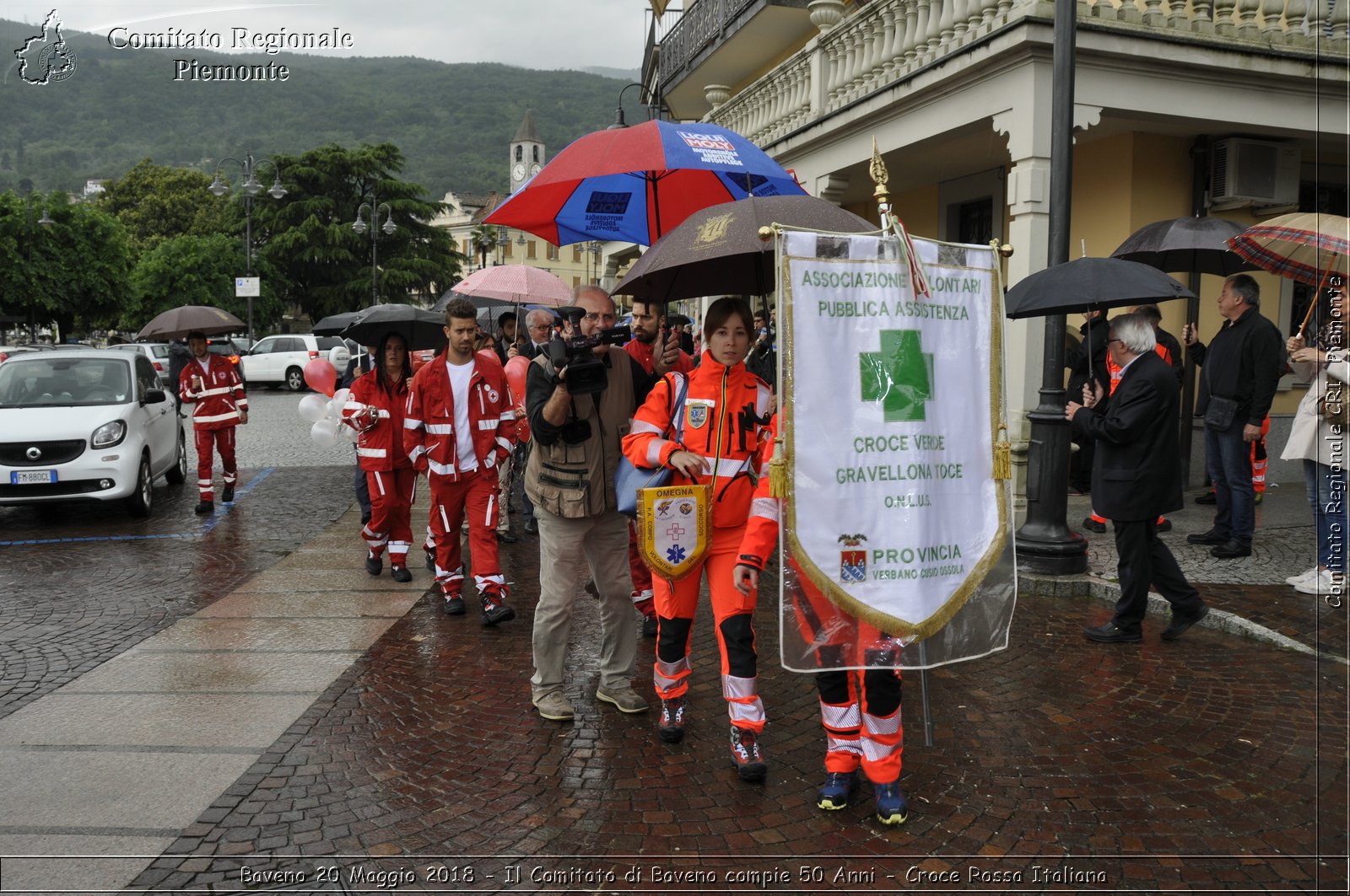 Baveno 20 Maggio 2018 - Il Comitato di Baveno compie 50 Anni - Croce Rossa Italiana- Comitato Regionale del Piemonte