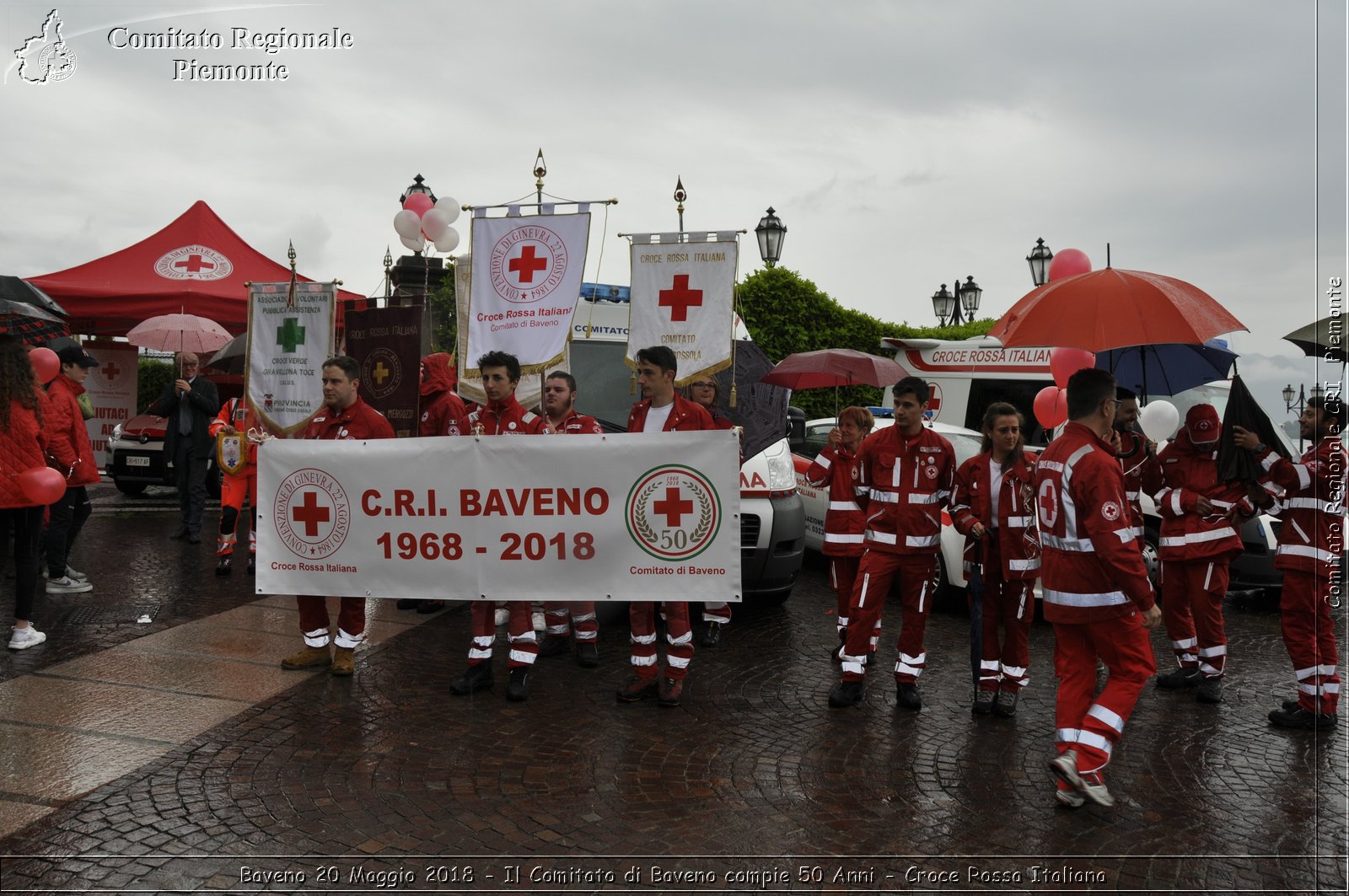 Baveno 20 Maggio 2018 - Il Comitato di Baveno compie 50 Anni - Croce Rossa Italiana- Comitato Regionale del Piemonte