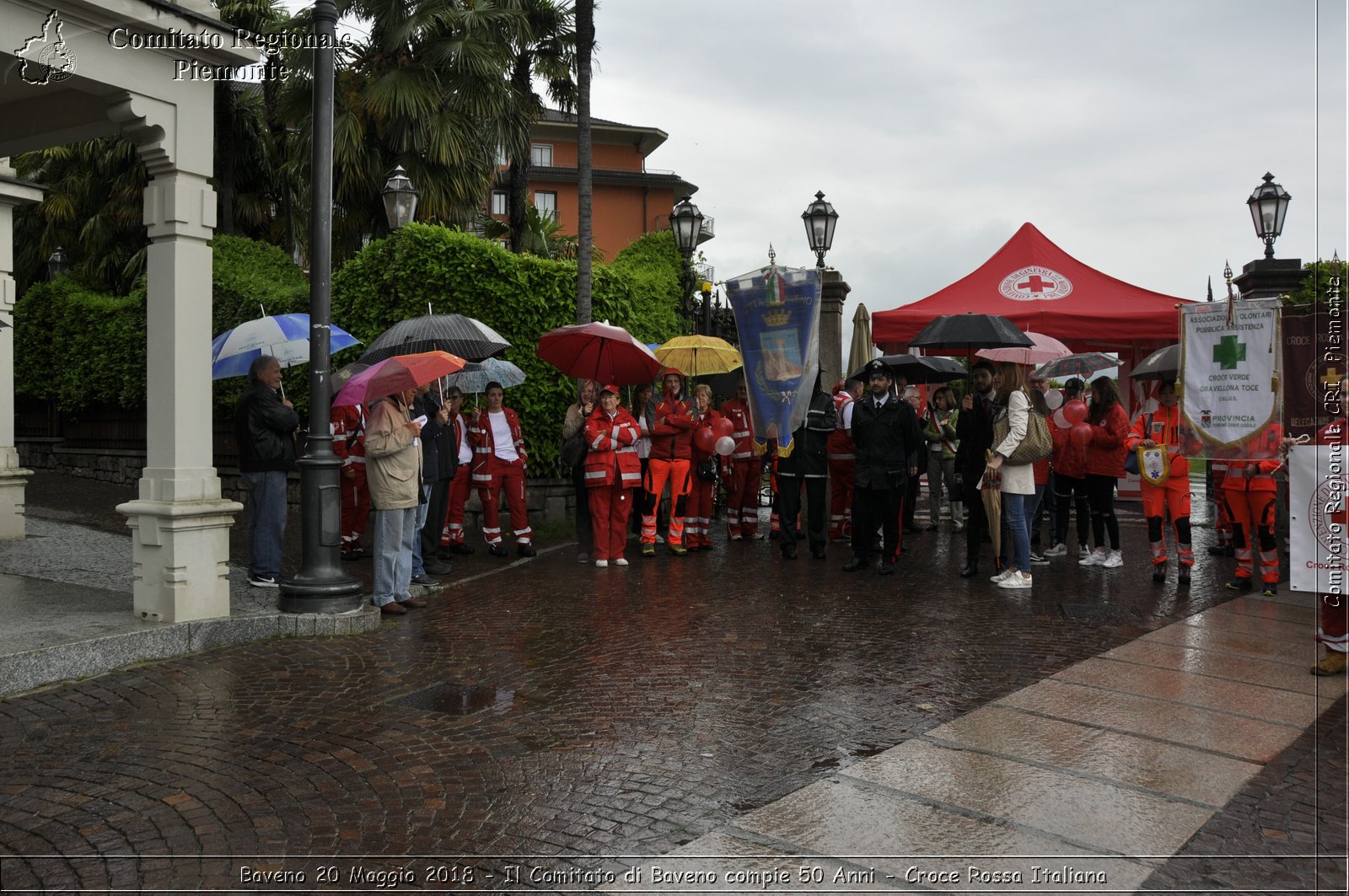 Baveno 20 Maggio 2018 - Il Comitato di Baveno compie 50 Anni - Croce Rossa Italiana- Comitato Regionale del Piemonte