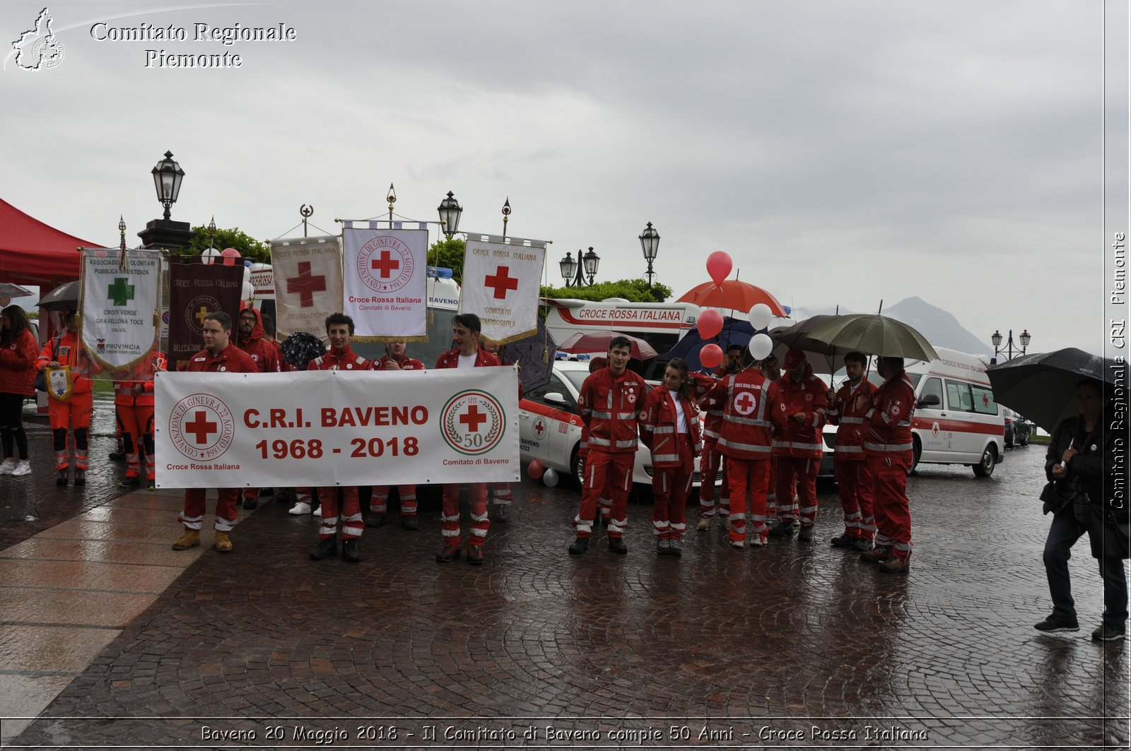 Baveno 20 Maggio 2018 - Il Comitato di Baveno compie 50 Anni - Croce Rossa Italiana- Comitato Regionale del Piemonte