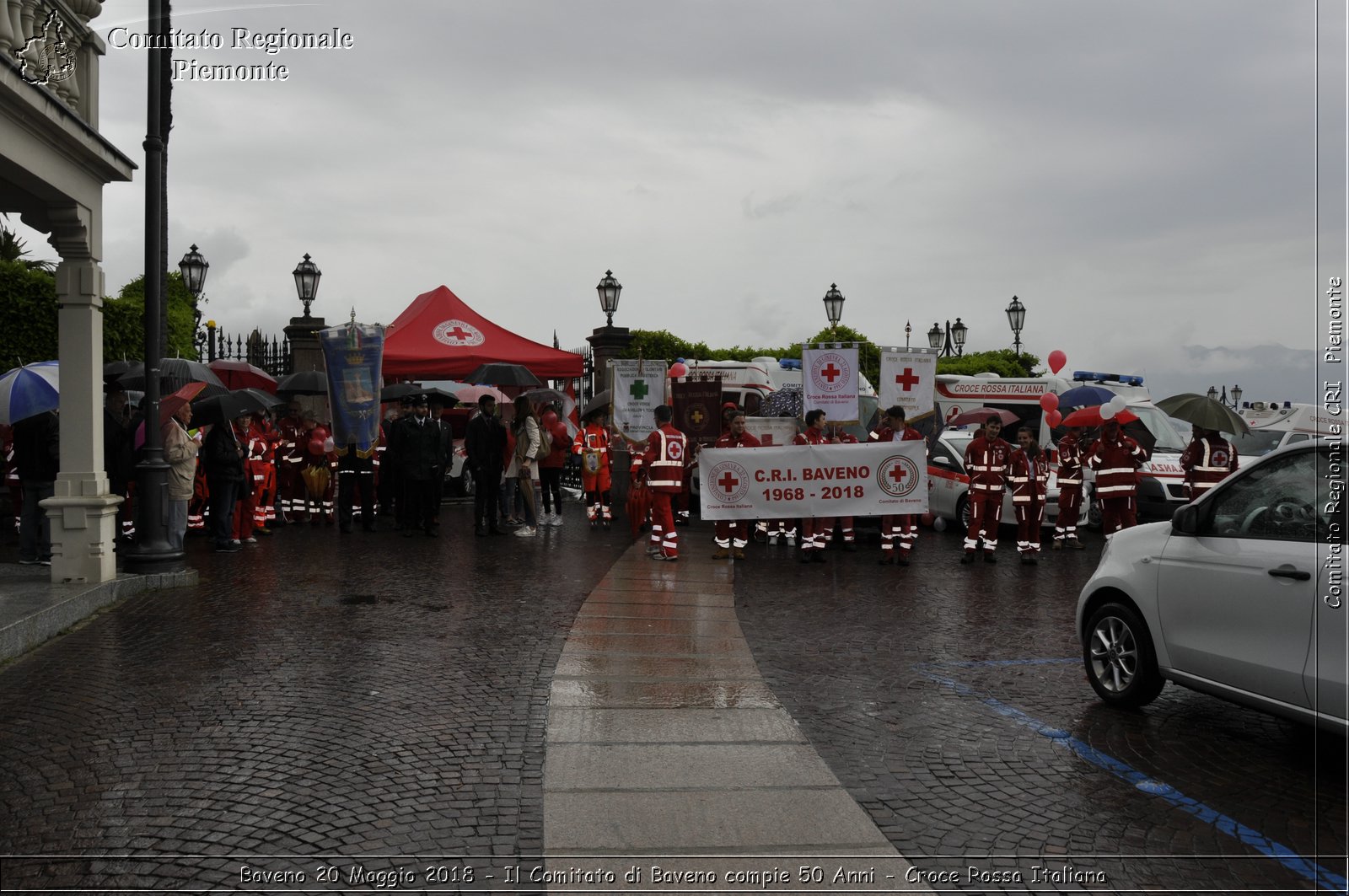 Baveno 20 Maggio 2018 - Il Comitato di Baveno compie 50 Anni - Croce Rossa Italiana- Comitato Regionale del Piemonte