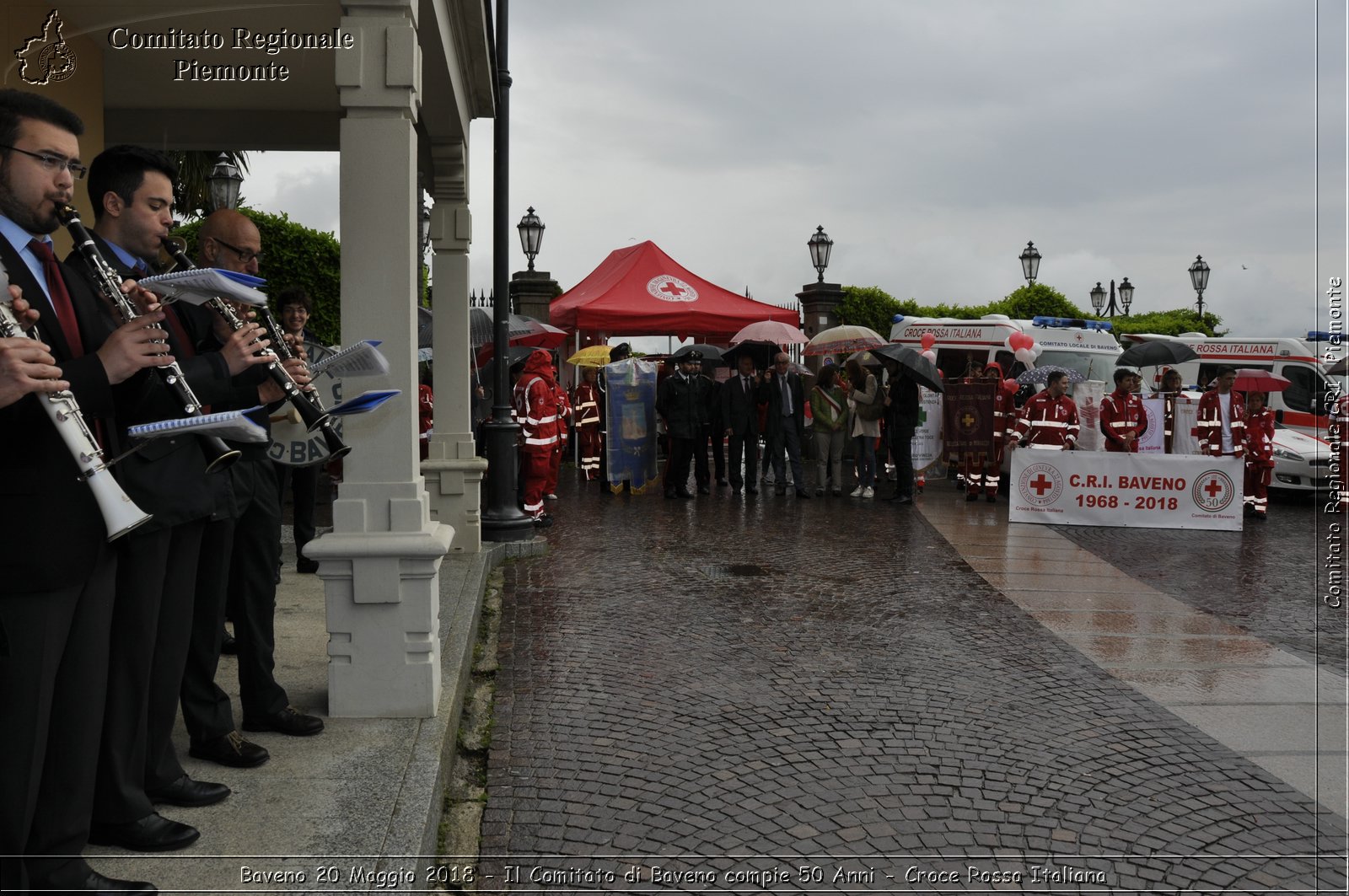 Baveno 20 Maggio 2018 - Il Comitato di Baveno compie 50 Anni - Croce Rossa Italiana- Comitato Regionale del Piemonte