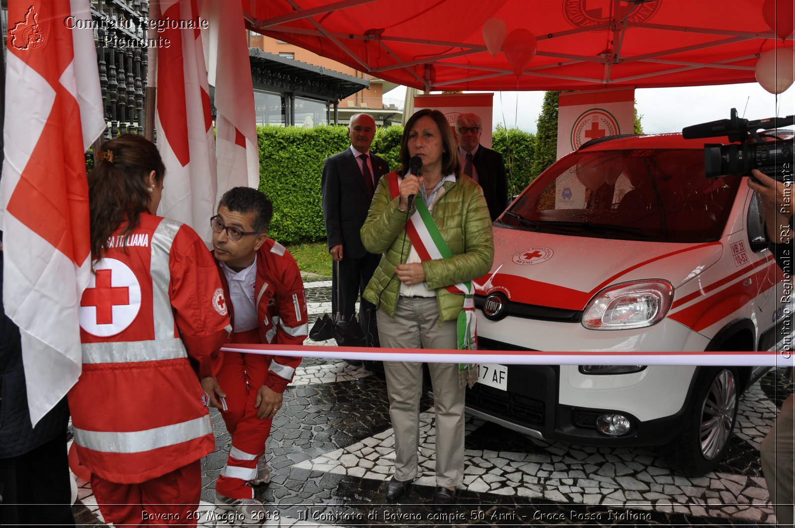 Baveno 20 Maggio 2018 - Il Comitato di Baveno compie 50 Anni - Croce Rossa Italiana- Comitato Regionale del Piemonte