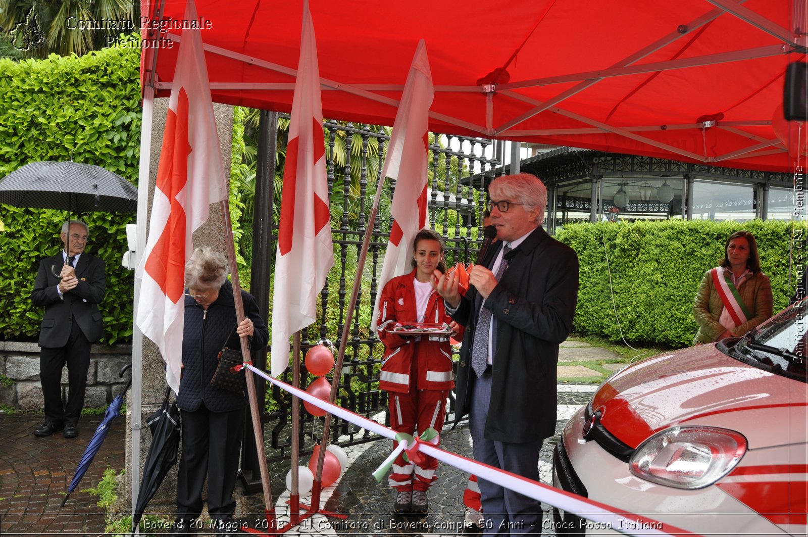 Baveno 20 Maggio 2018 - Il Comitato di Baveno compie 50 Anni - Croce Rossa Italiana- Comitato Regionale del Piemonte