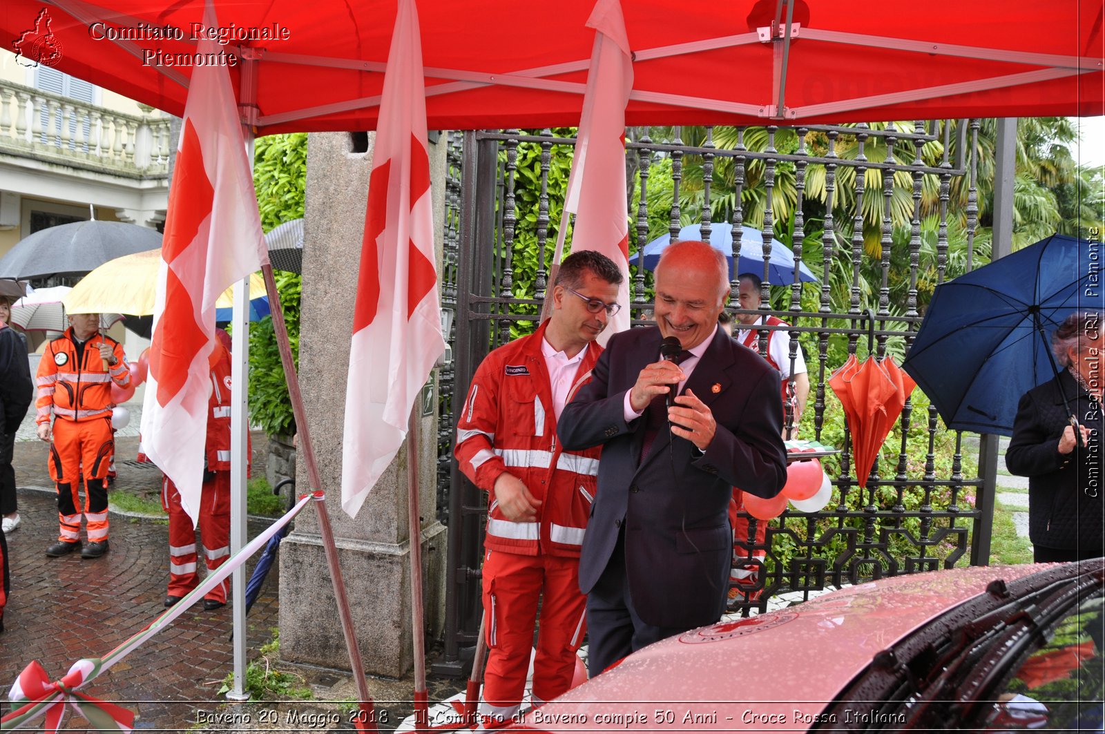 Baveno 20 Maggio 2018 - Il Comitato di Baveno compie 50 Anni - Croce Rossa Italiana- Comitato Regionale del Piemonte