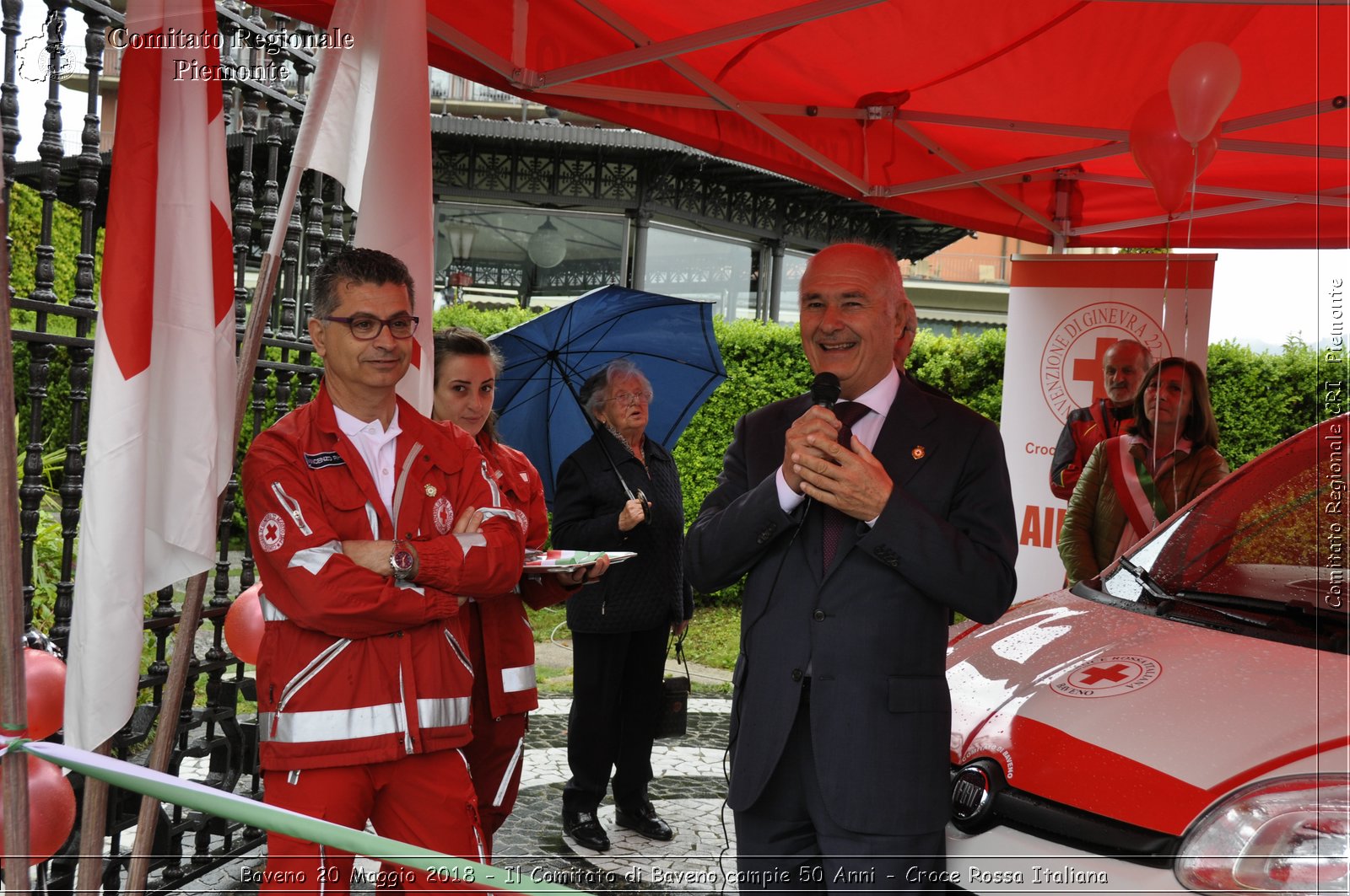 Baveno 20 Maggio 2018 - Il Comitato di Baveno compie 50 Anni - Croce Rossa Italiana- Comitato Regionale del Piemonte