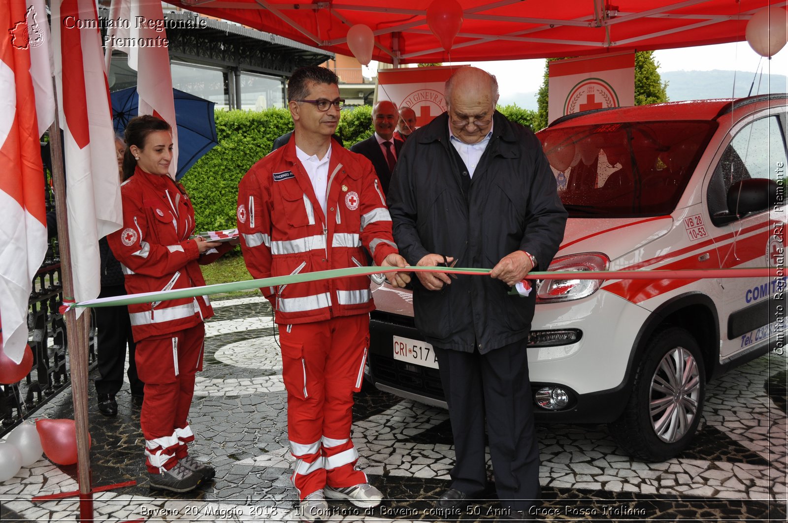 Baveno 20 Maggio 2018 - Il Comitato di Baveno compie 50 Anni - Croce Rossa Italiana- Comitato Regionale del Piemonte