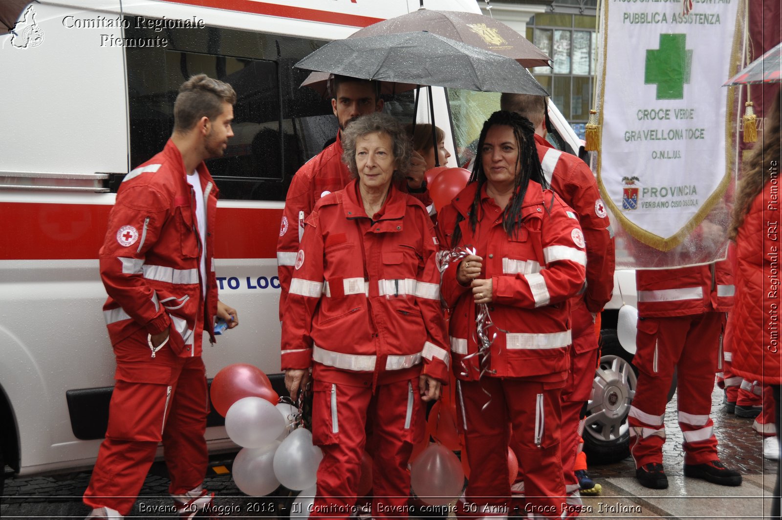 Baveno 20 Maggio 2018 - Il Comitato di Baveno compie 50 Anni - Croce Rossa Italiana- Comitato Regionale del Piemonte