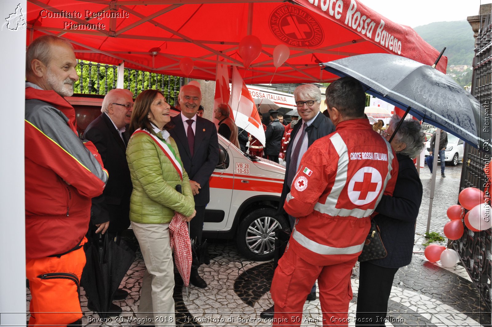 Baveno 20 Maggio 2018 - Il Comitato di Baveno compie 50 Anni - Croce Rossa Italiana- Comitato Regionale del Piemonte