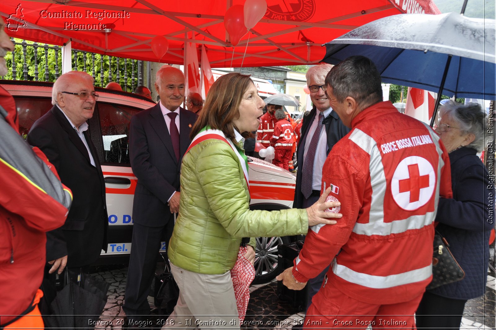 Baveno 20 Maggio 2018 - Il Comitato di Baveno compie 50 Anni - Croce Rossa Italiana- Comitato Regionale del Piemonte