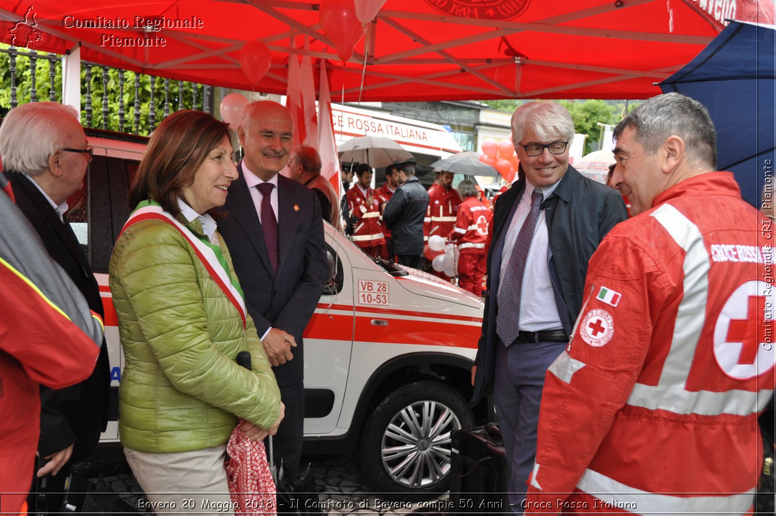 Baveno 20 Maggio 2018 - Il Comitato di Baveno compie 50 Anni - Croce Rossa Italiana- Comitato Regionale del Piemonte