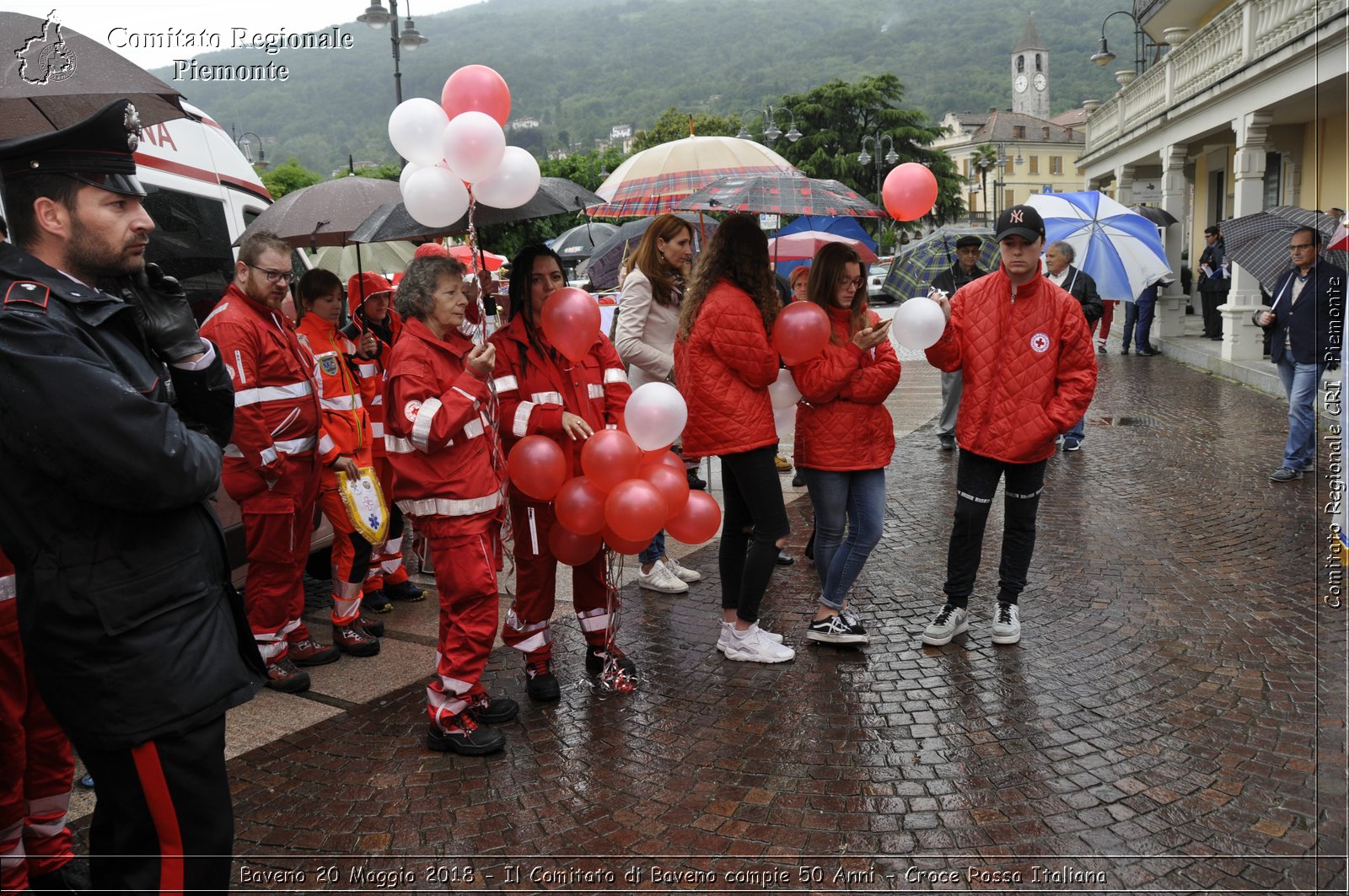 Baveno 20 Maggio 2018 - Il Comitato di Baveno compie 50 Anni - Croce Rossa Italiana- Comitato Regionale del Piemonte